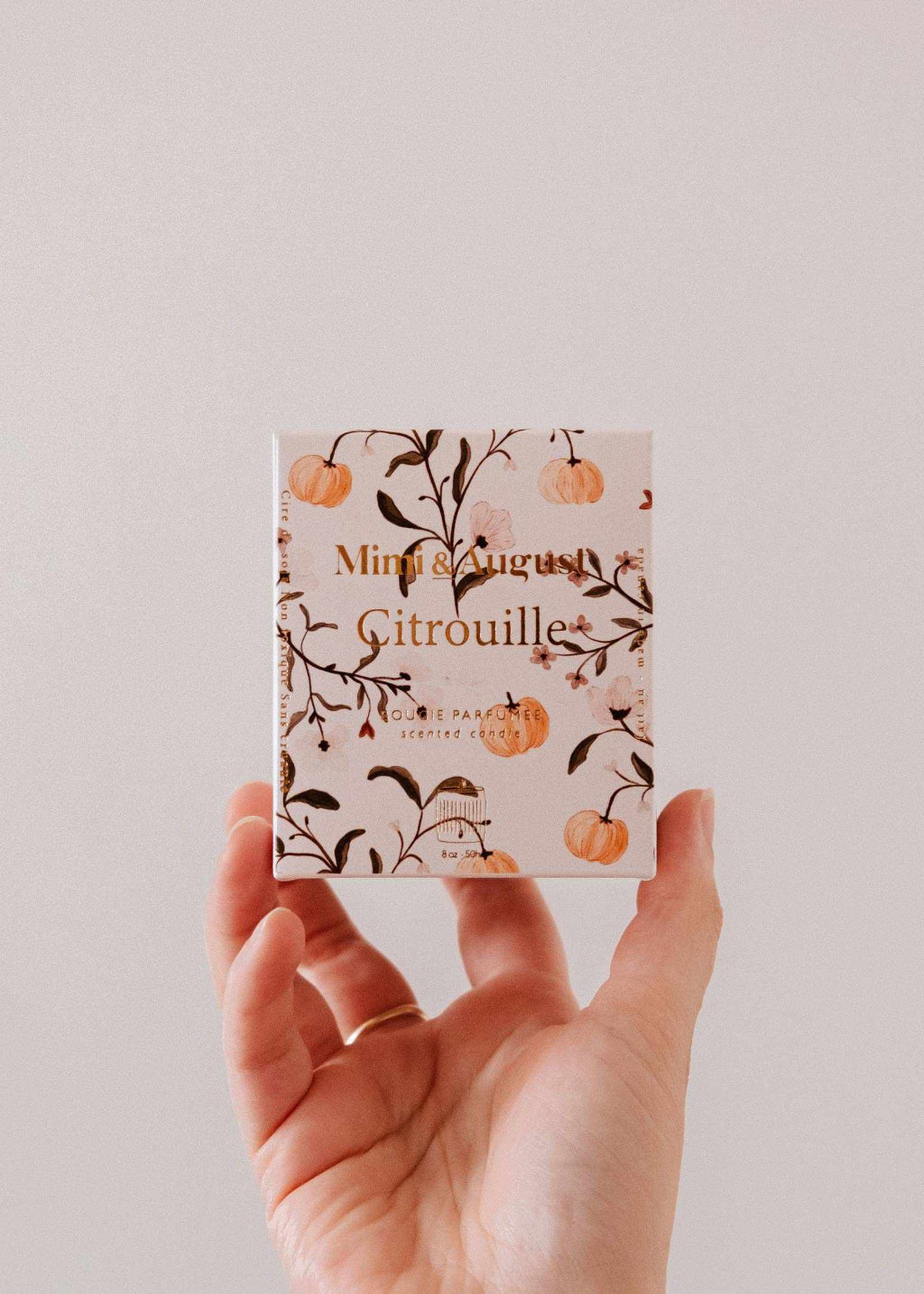 Reusable Candle | Citrouille 8oz