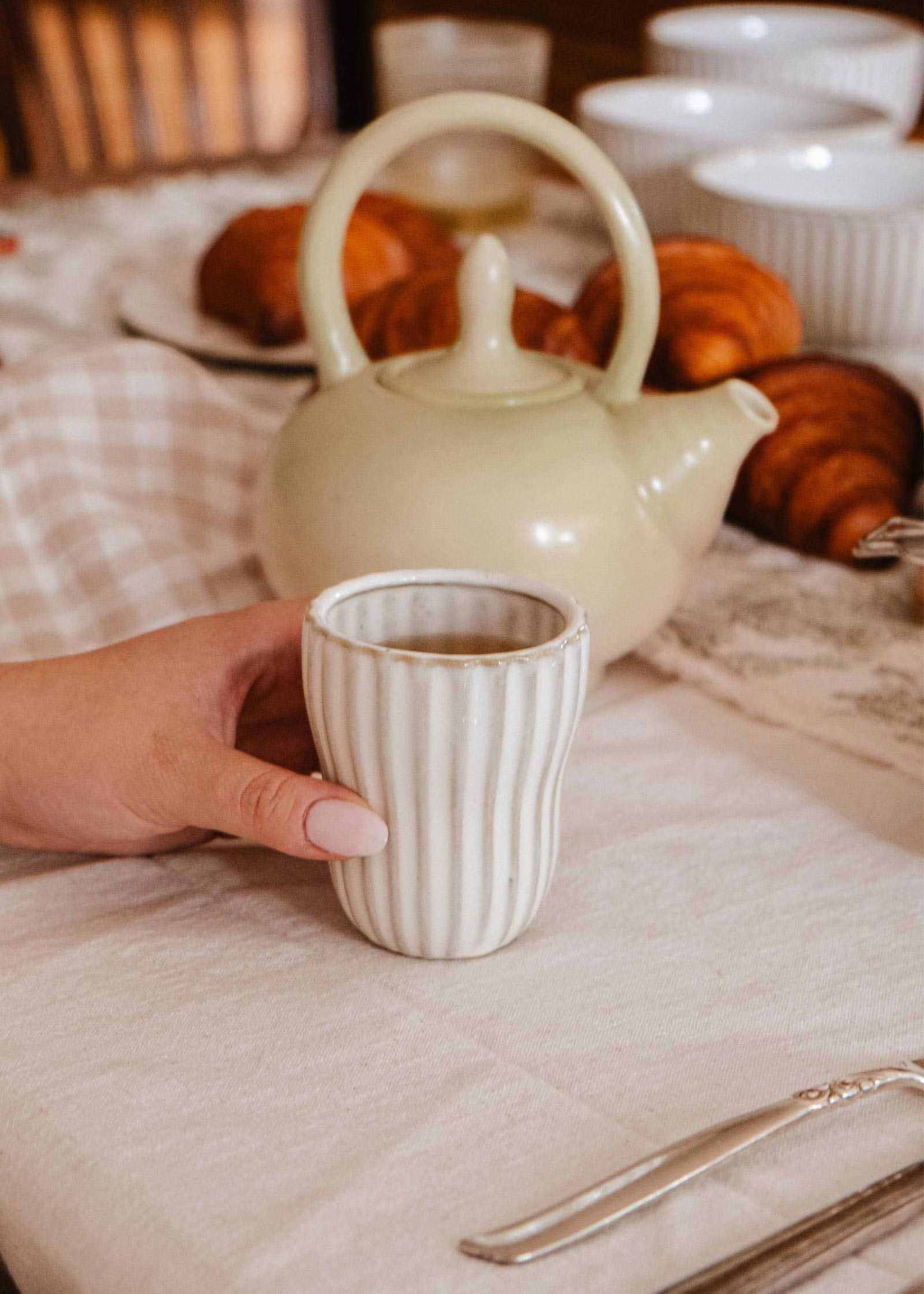 The Ribbed Espresso Cup