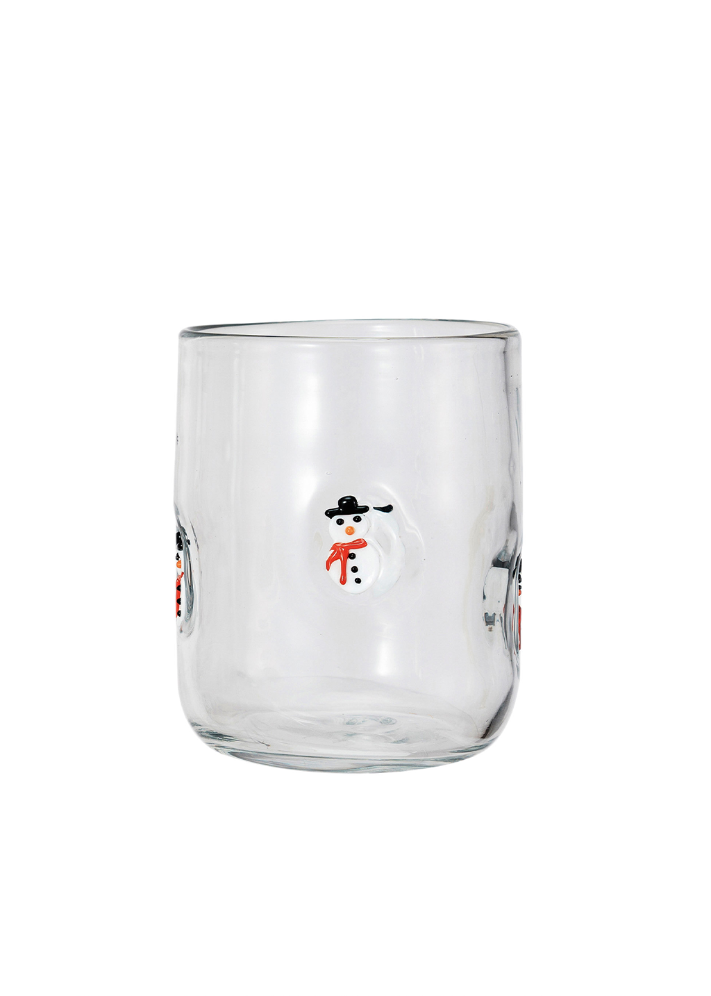 Holiday Icon Glass 16oz | Snowman