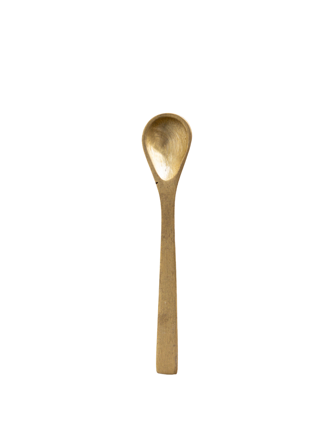 Brushed Brass Spoon