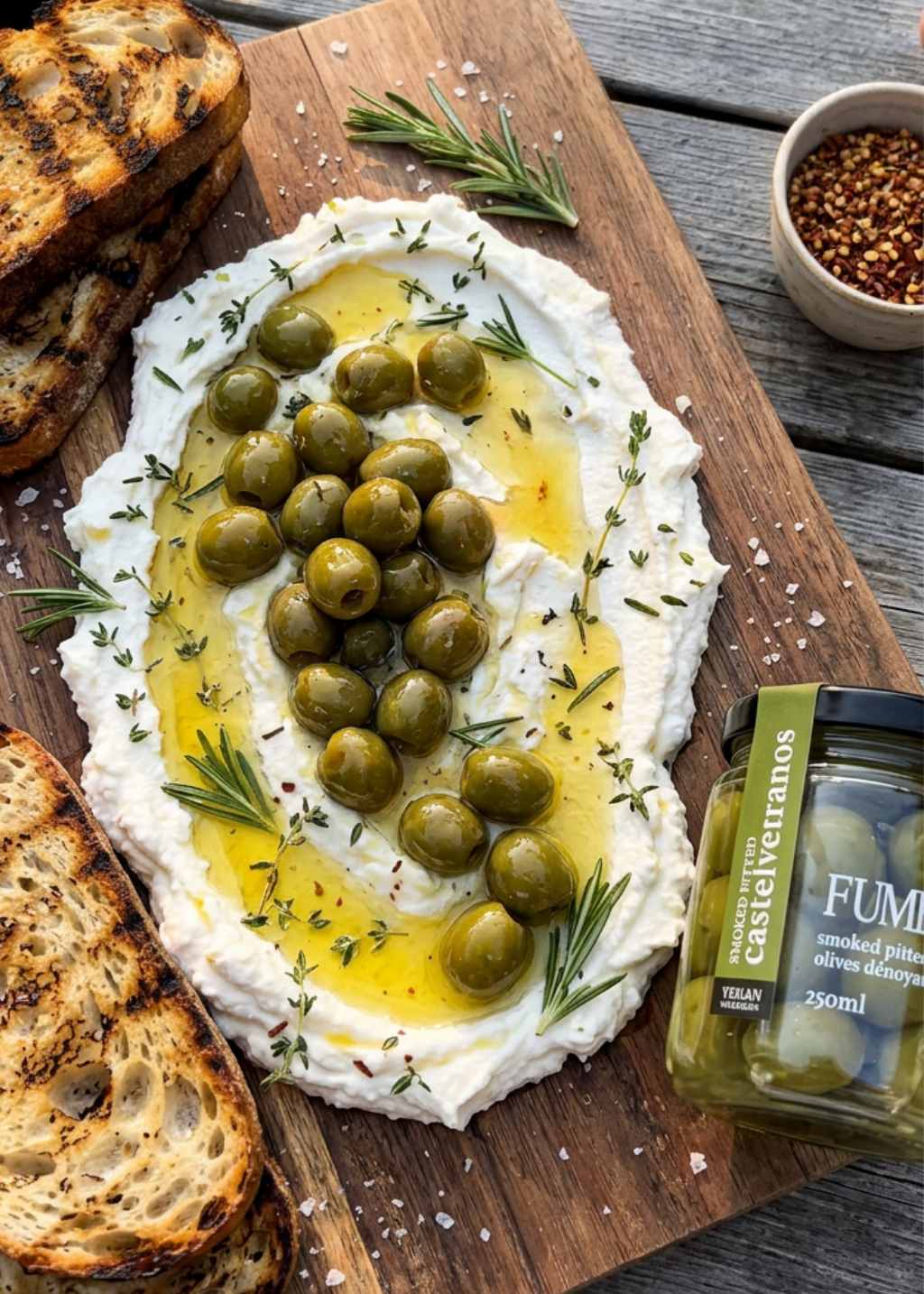 Smoked Pitted Castelvetrano Olives
