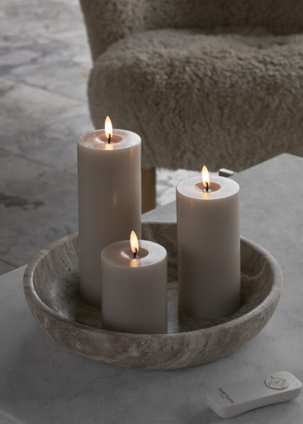 LED Pillar Candle | 10cm