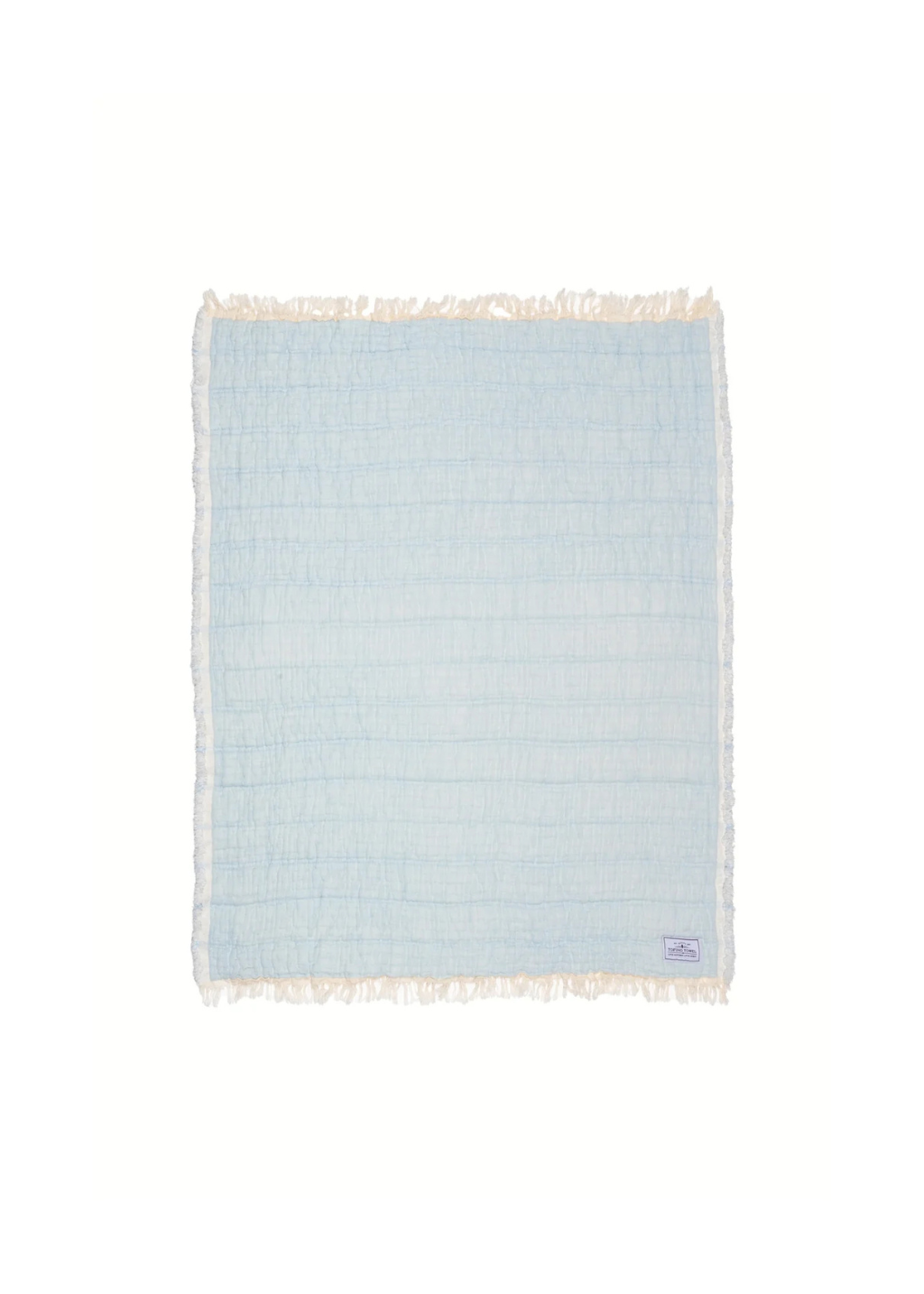 The Lotus Baby Muslin Quilt | Beige