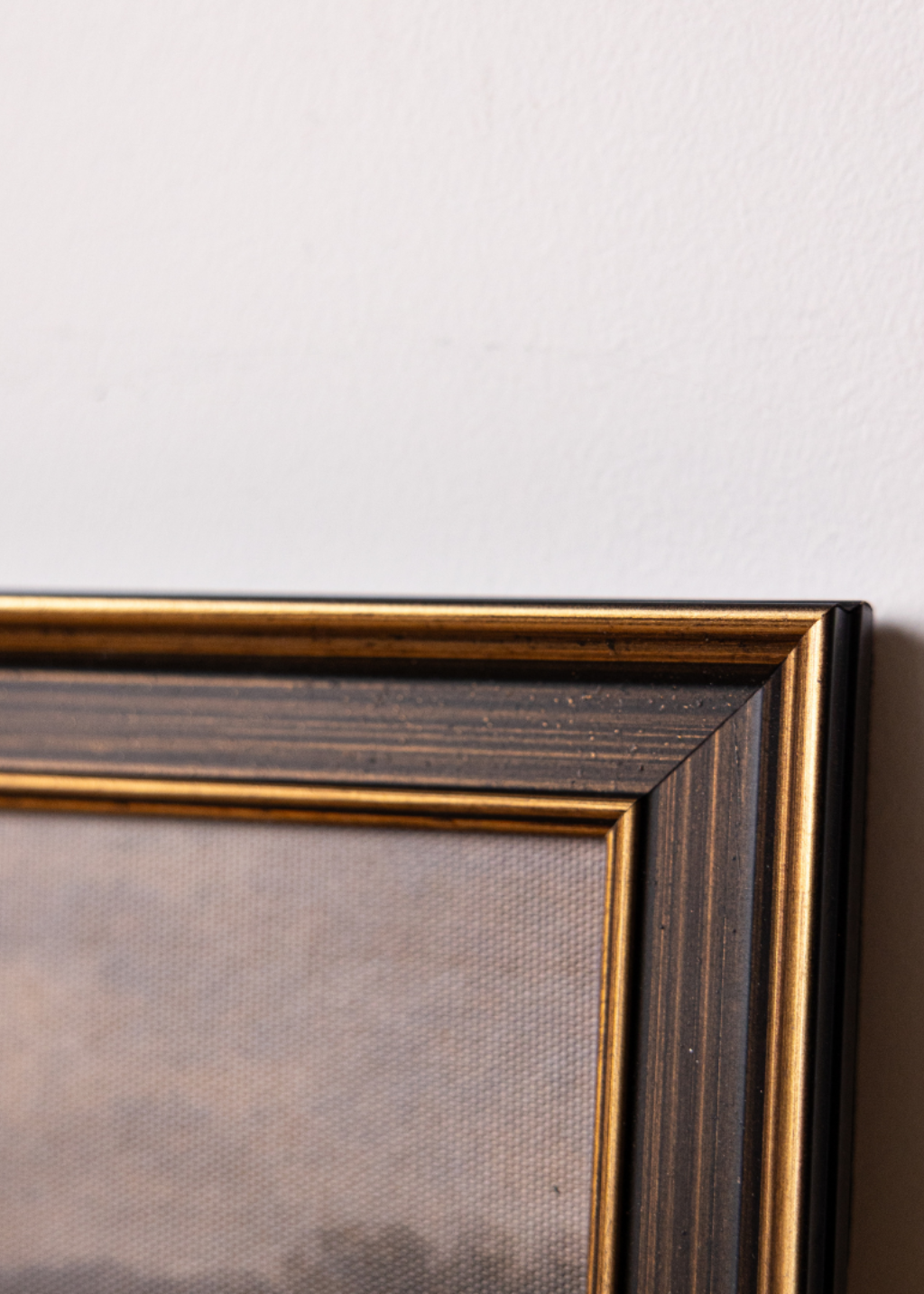 Dog Breeds | Antique Inspired Brass Trim Black Framed Art