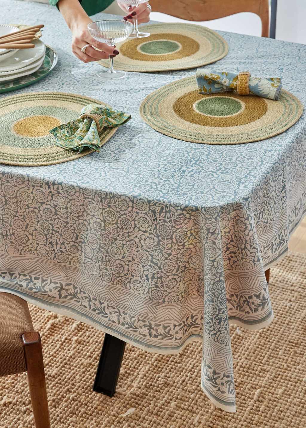Sofa Cover | Kamala Blue