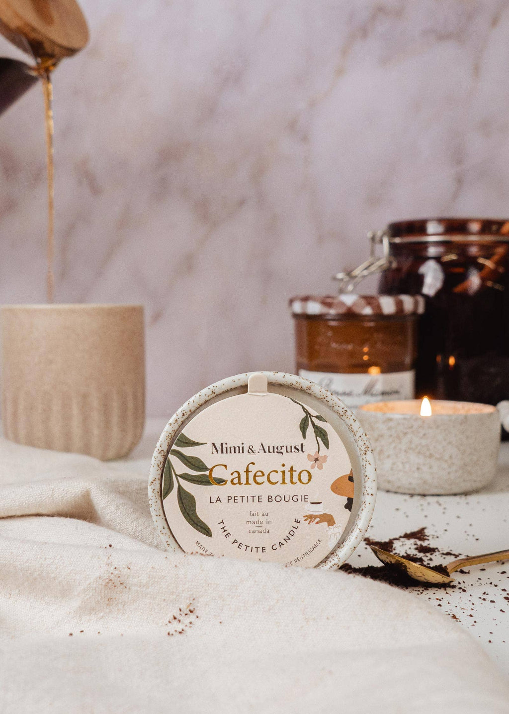 Reusable Candle | Cafecito 3oz