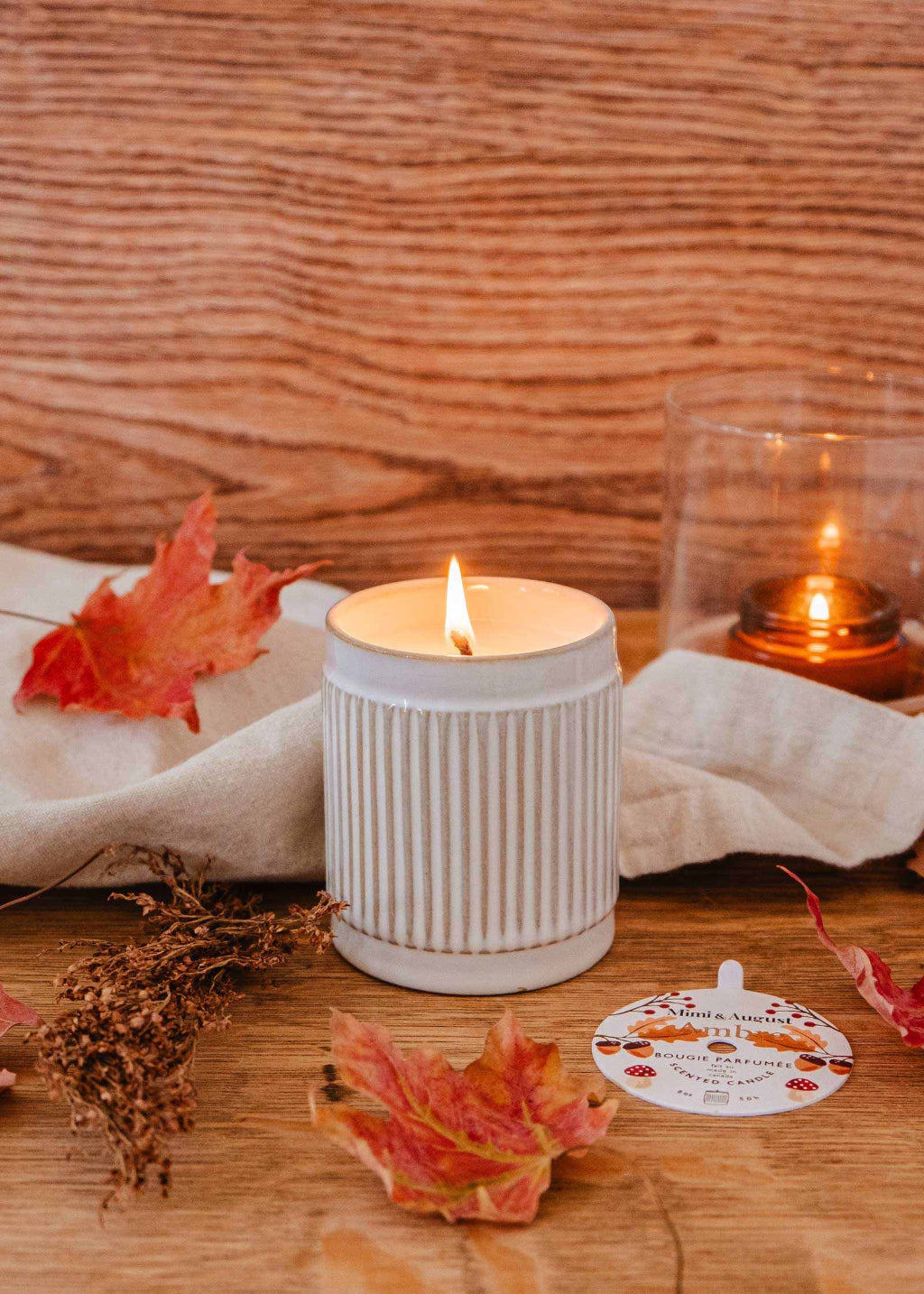 Reusable Candle | Ambre 8oz