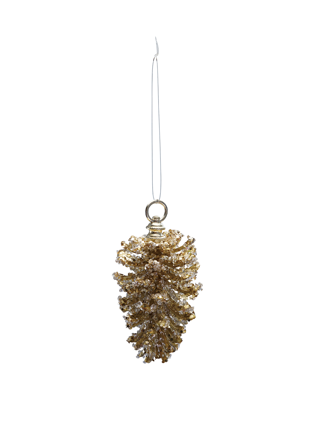 Glitter Pinecone Ornament