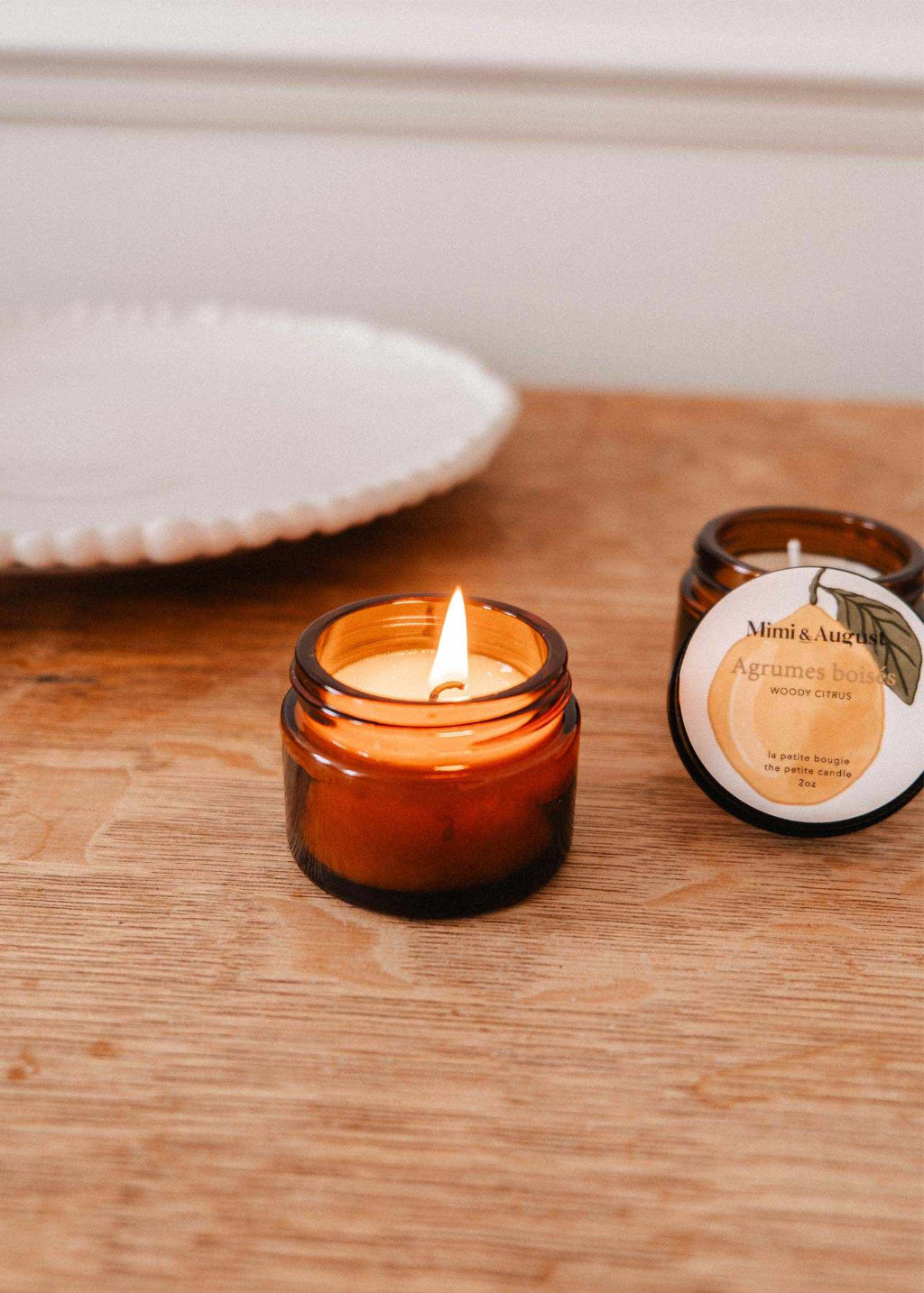 2 oz Soy Candle | Woody Citrus