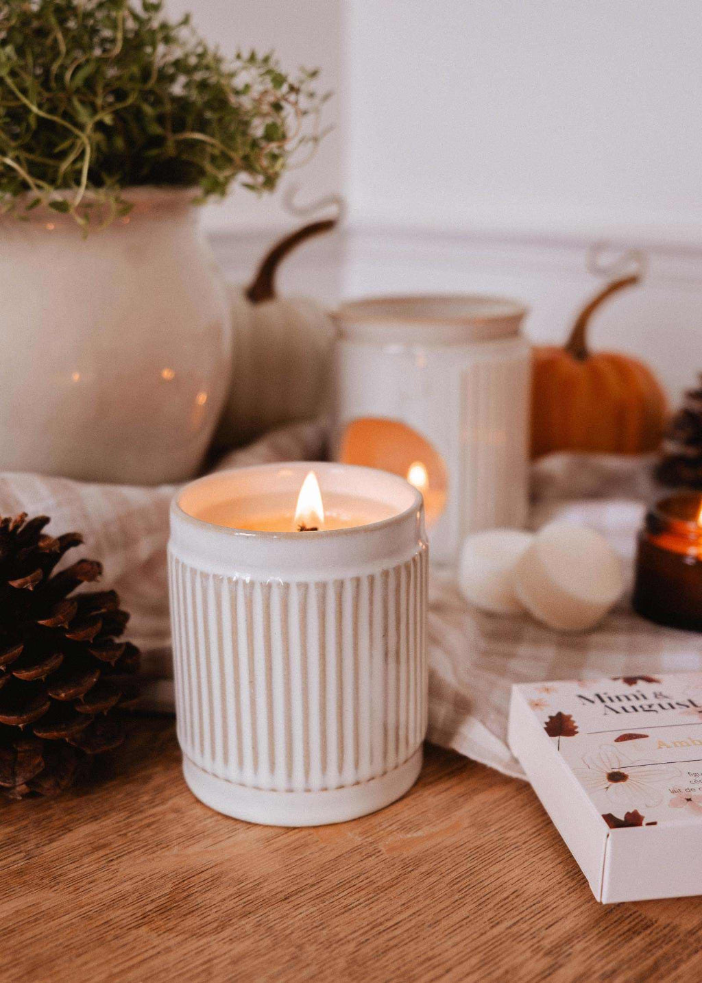 Reusable Candle | Ambre 8oz