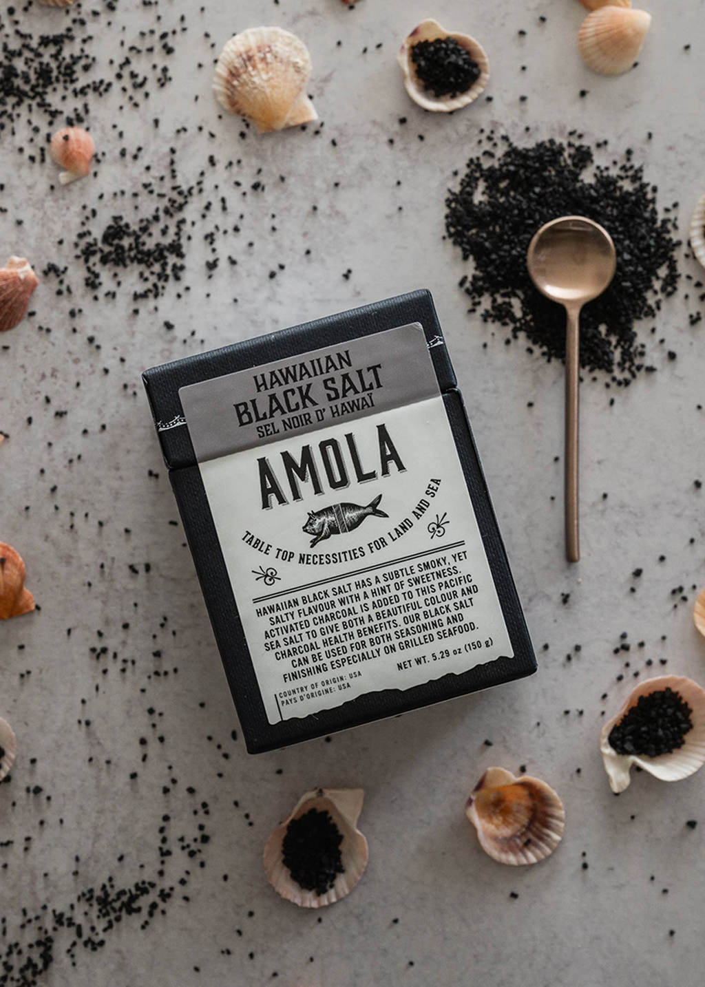 Amola Salts | Hawaiian Black 150g