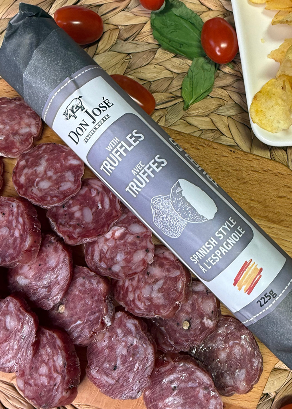 Spanish Dry Sausage with Truffle