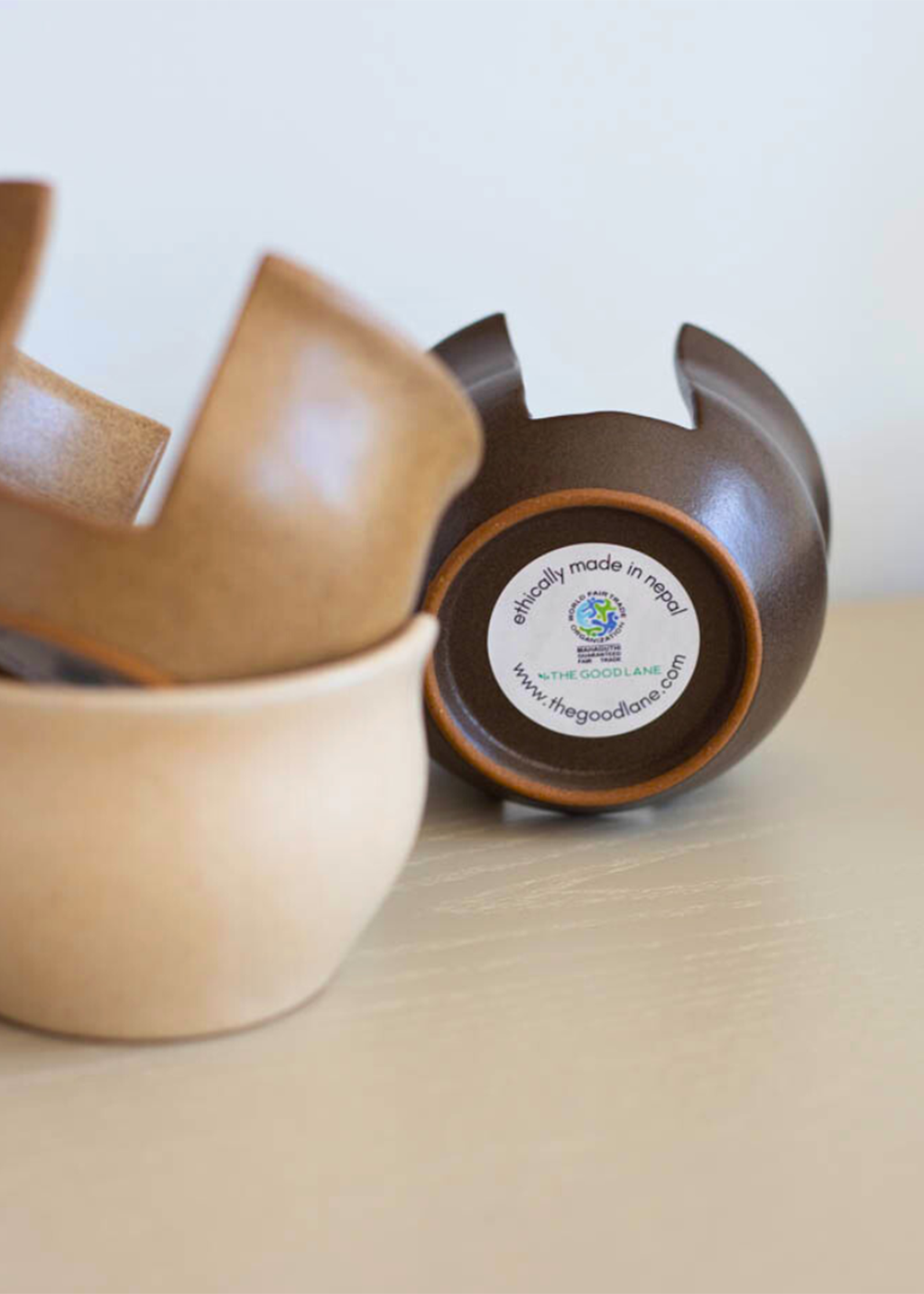 Fair Trade Ceramic Stoneware Sponge Holder