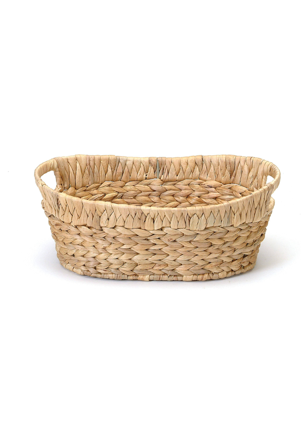 Large Oval Hyacinth Basket