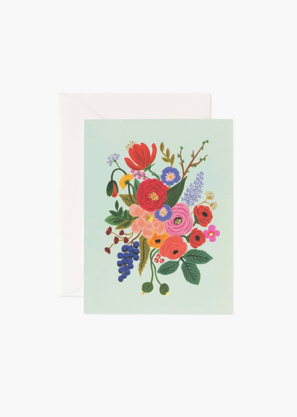 Garden Party Mint Card