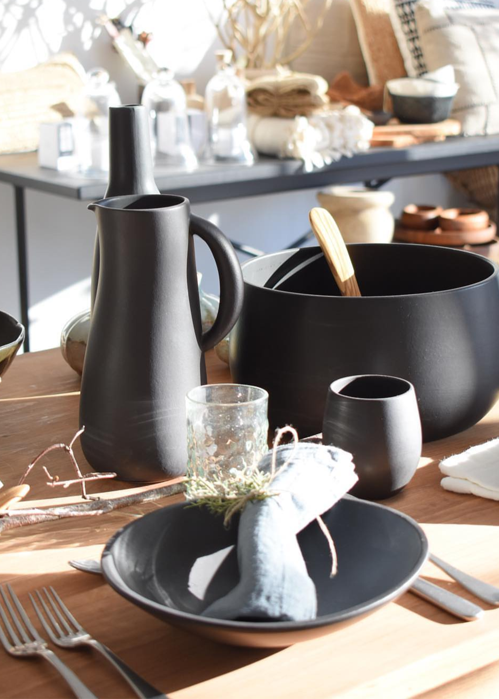 Stoneware Jug & Vase | Dadasi 50 oz
