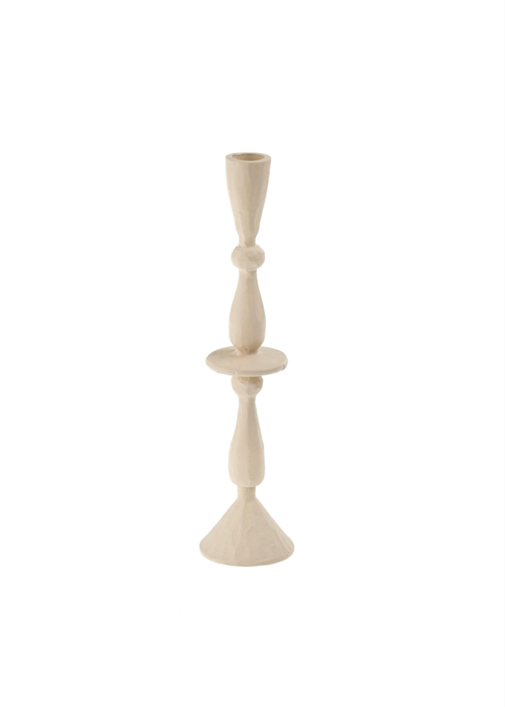 Imani Candle Holder M | Ivory