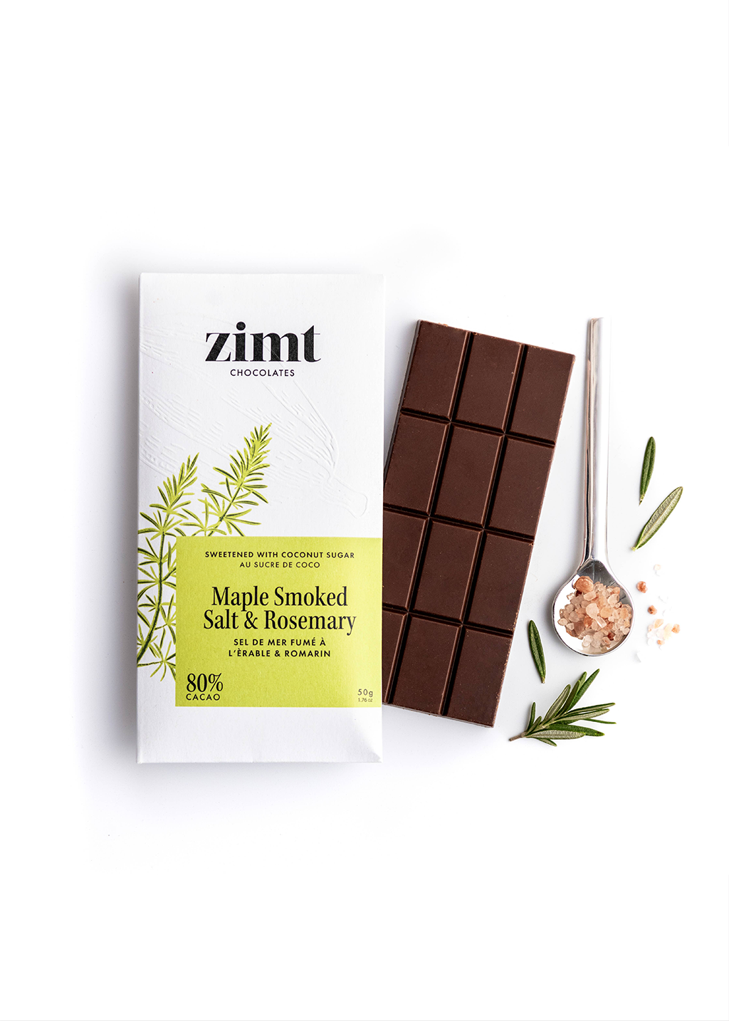 Maple Smoked Salt + Rosemary Bar