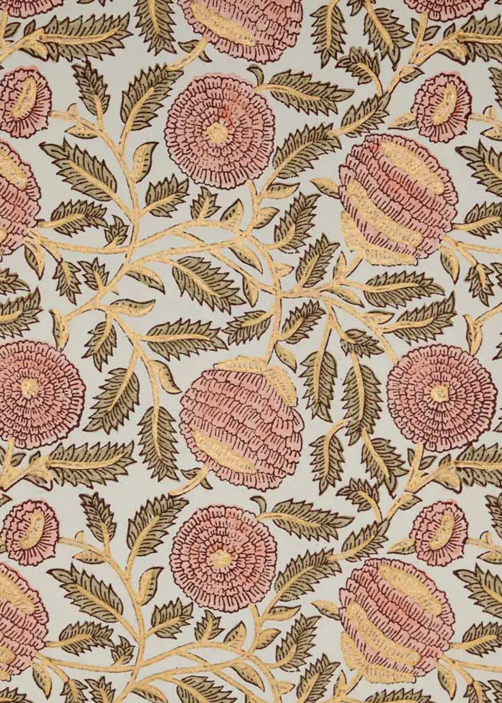 Block Printed Wrapping Paper