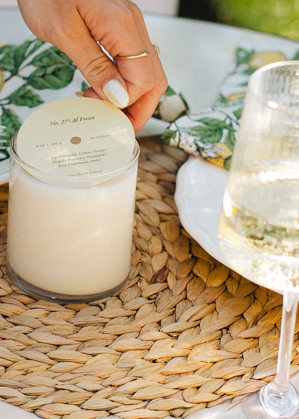 No. 27 | Al Fresco Candle Refill Insert