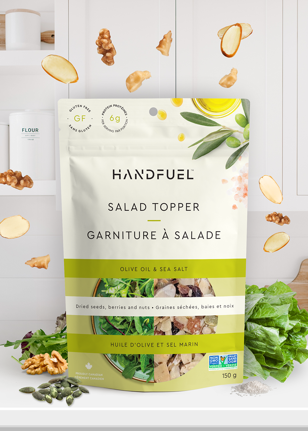 Olive Oil & Sea Salt Salad Topper 150g