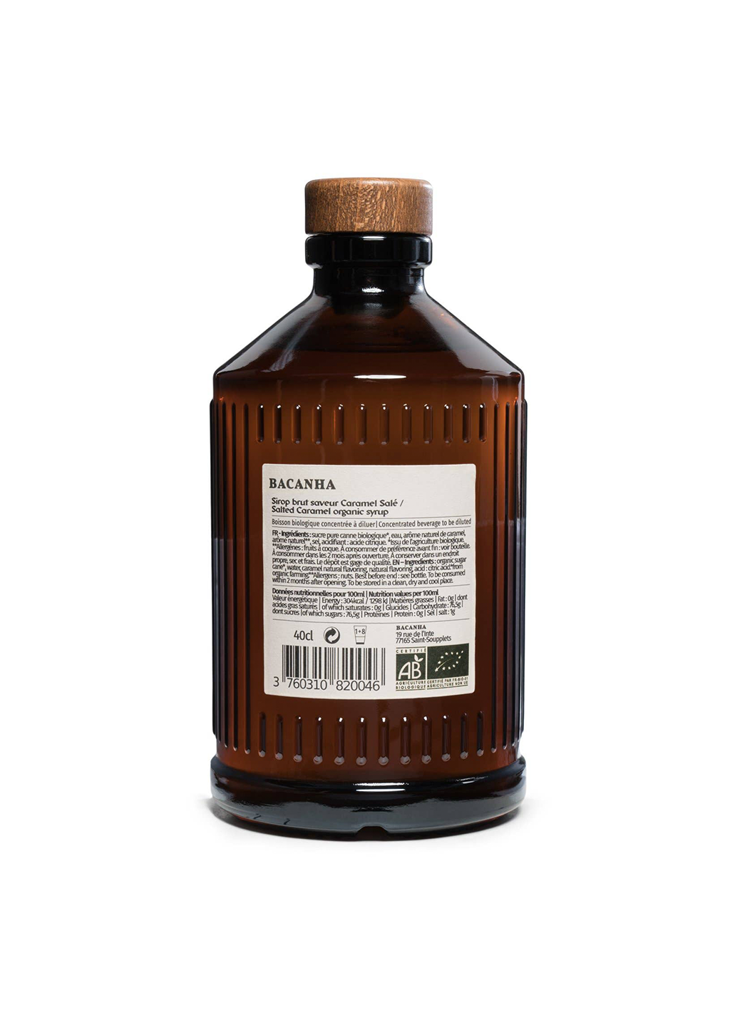 Raw Salted Caramel Syrup 400ml