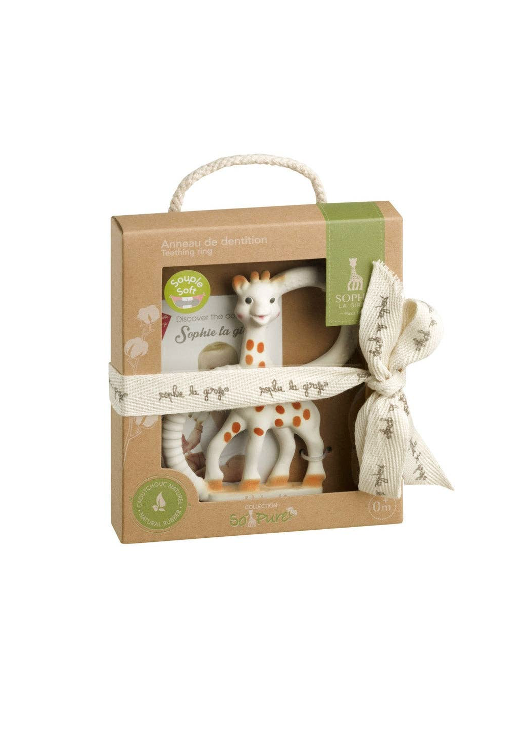 So'pure | Sophie Teething Ring Soft