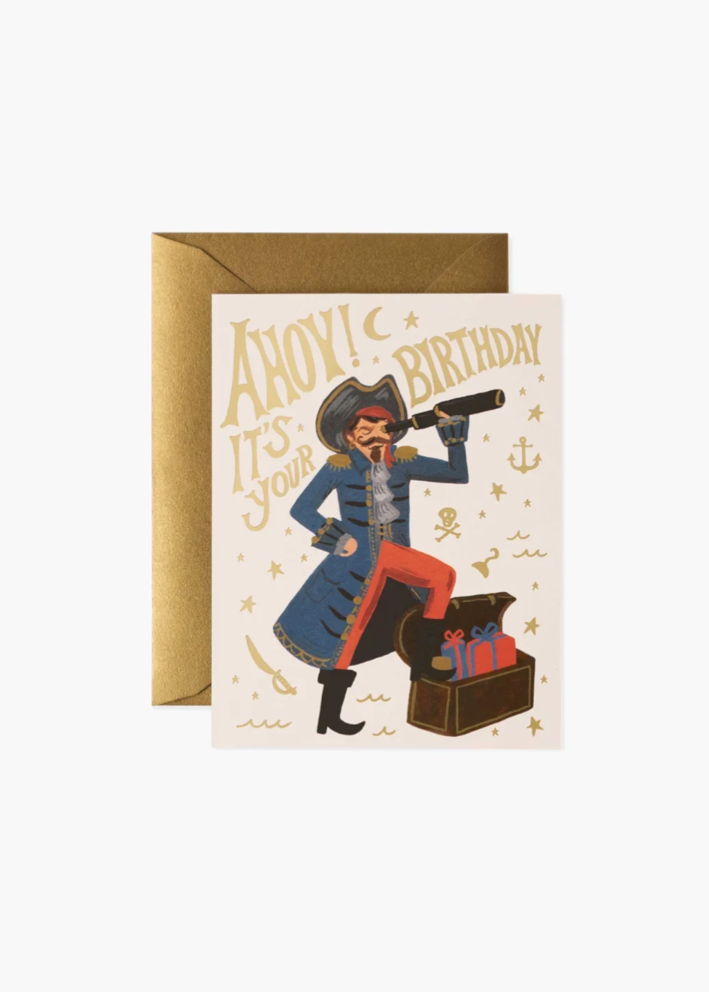 Pirate Birthday Card
