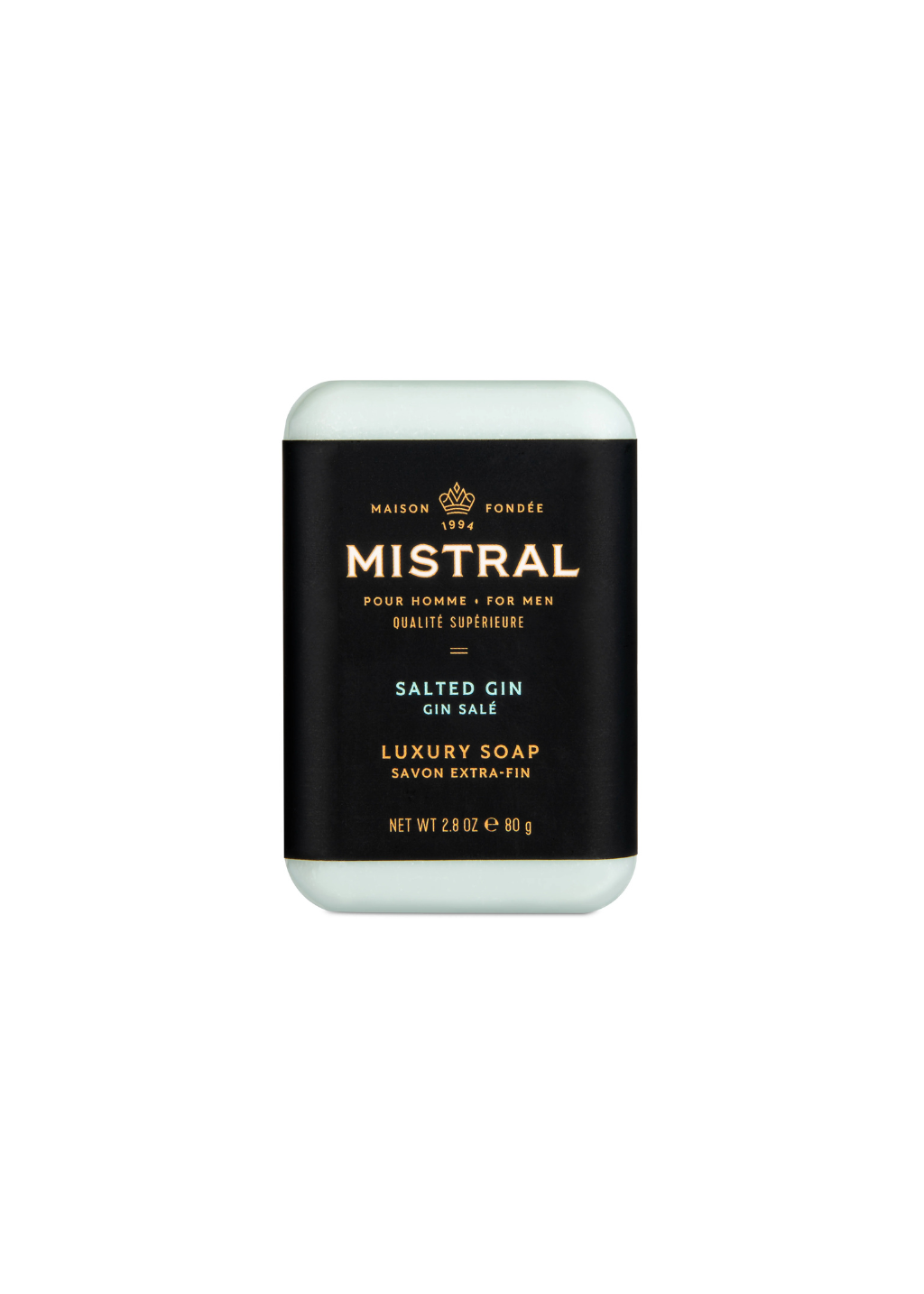 Salted Gin Travel Bar Soap