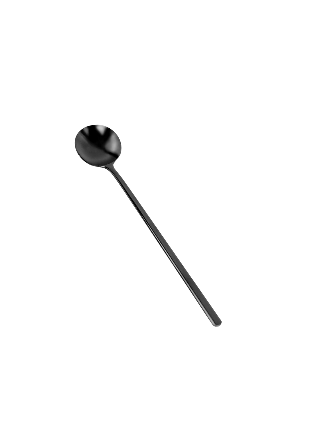 Black Metal Spoon 6.7"