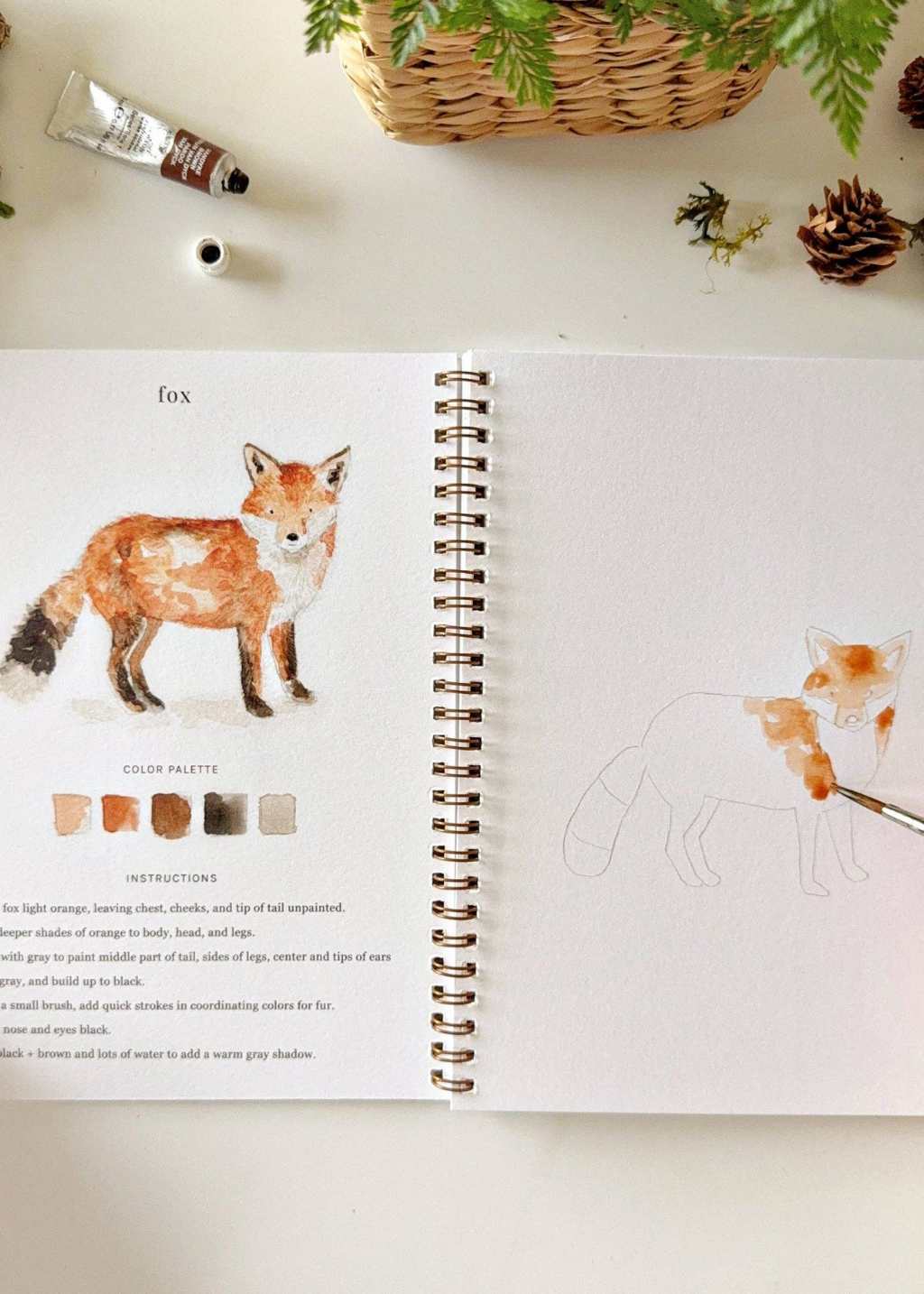 Watercolour Workbook | Woodland