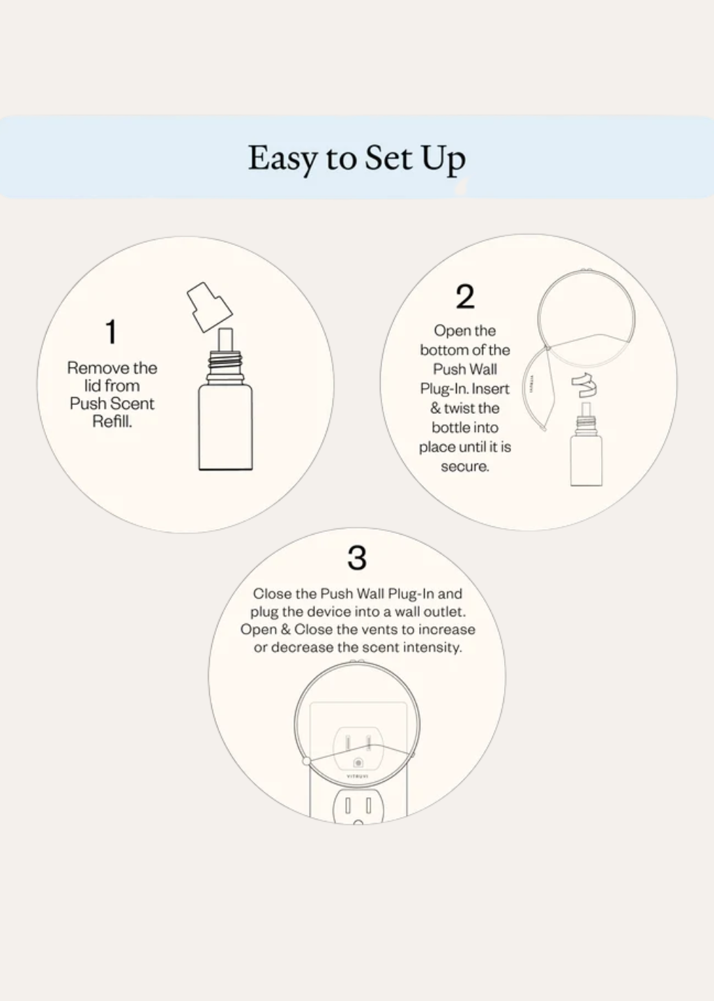 'PUSH' Diffuser Refill | Sweet Cherry