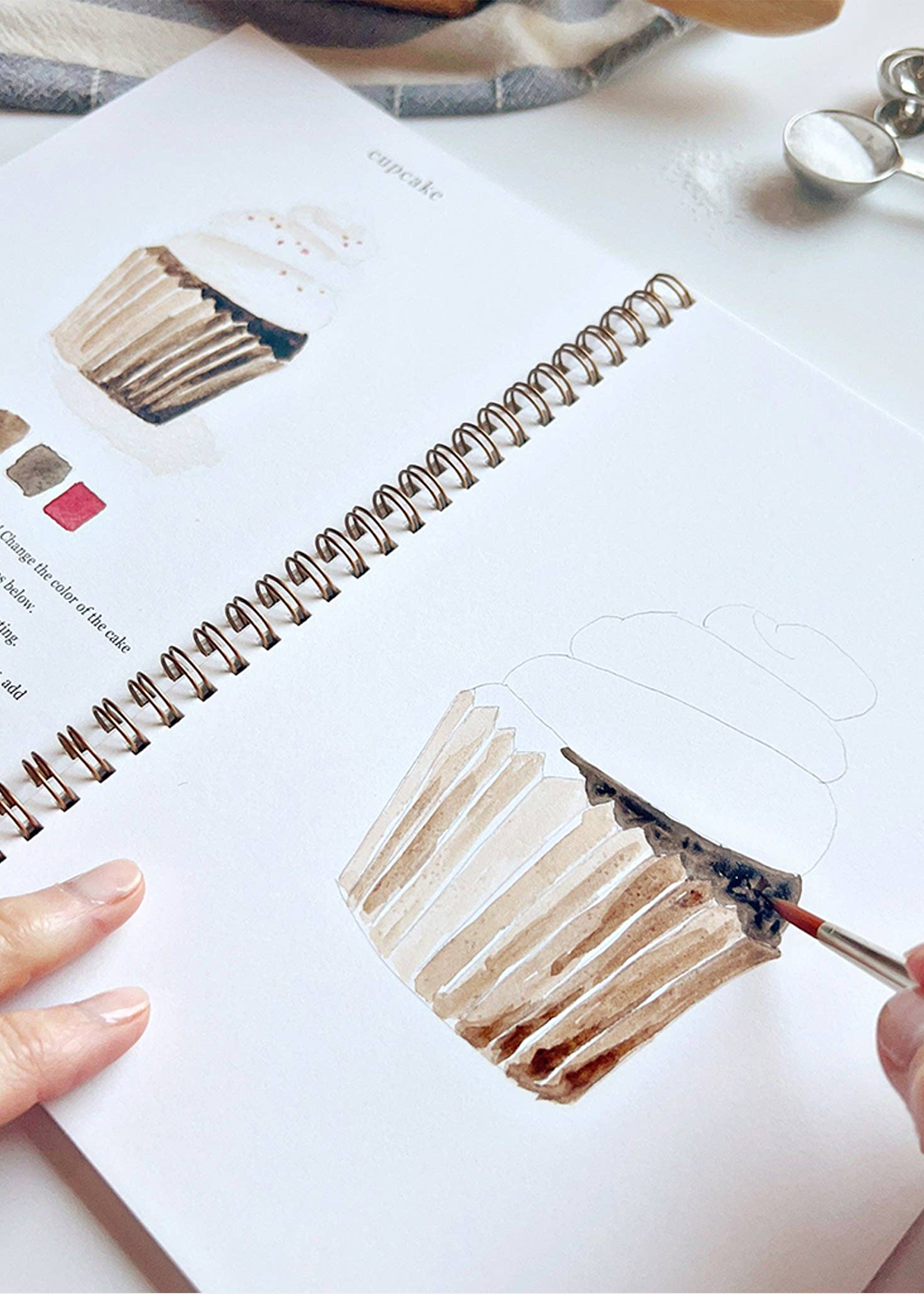 Watercolor Workbook | Baking
