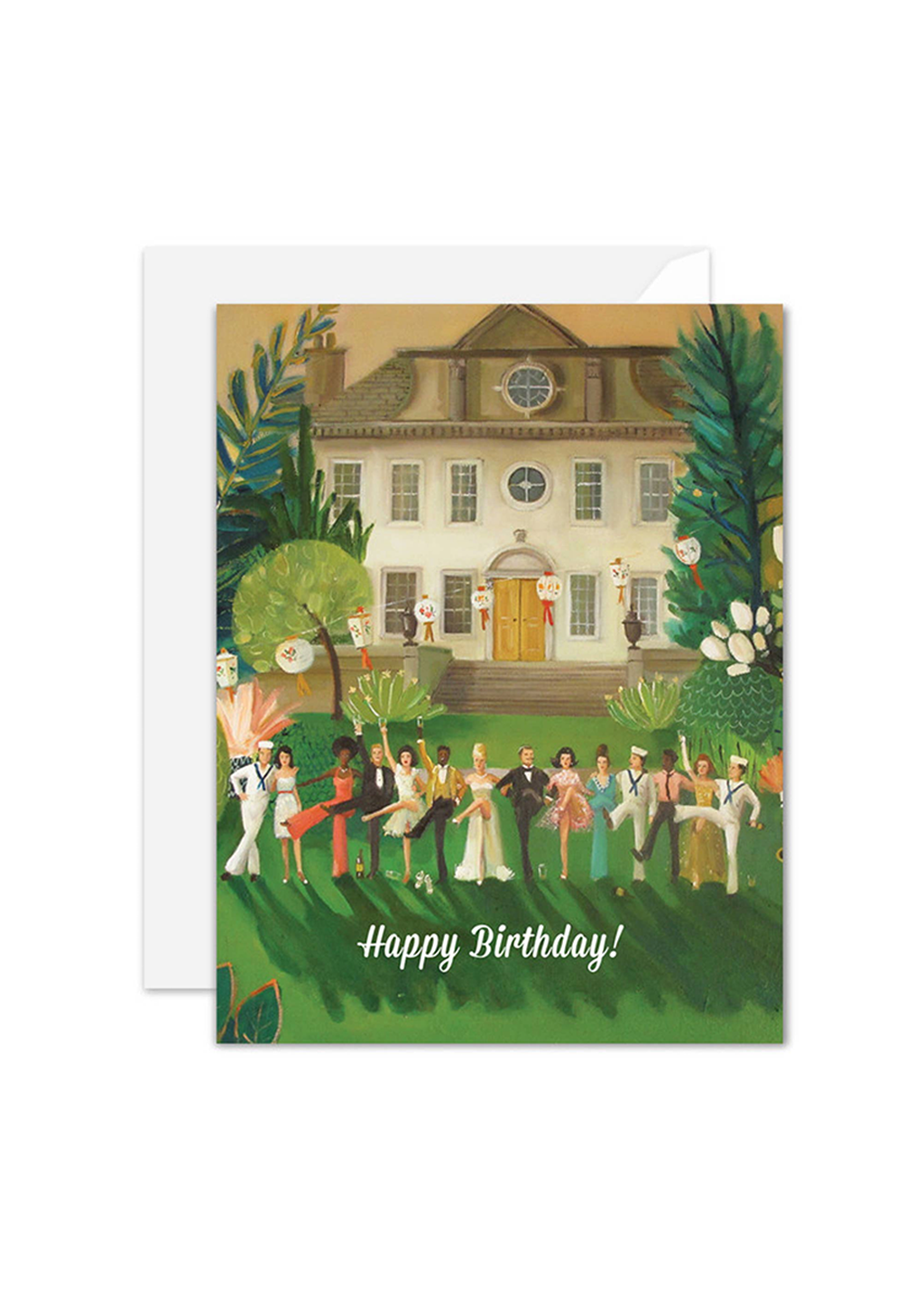 Whiskey Sour High Kick Bday Card