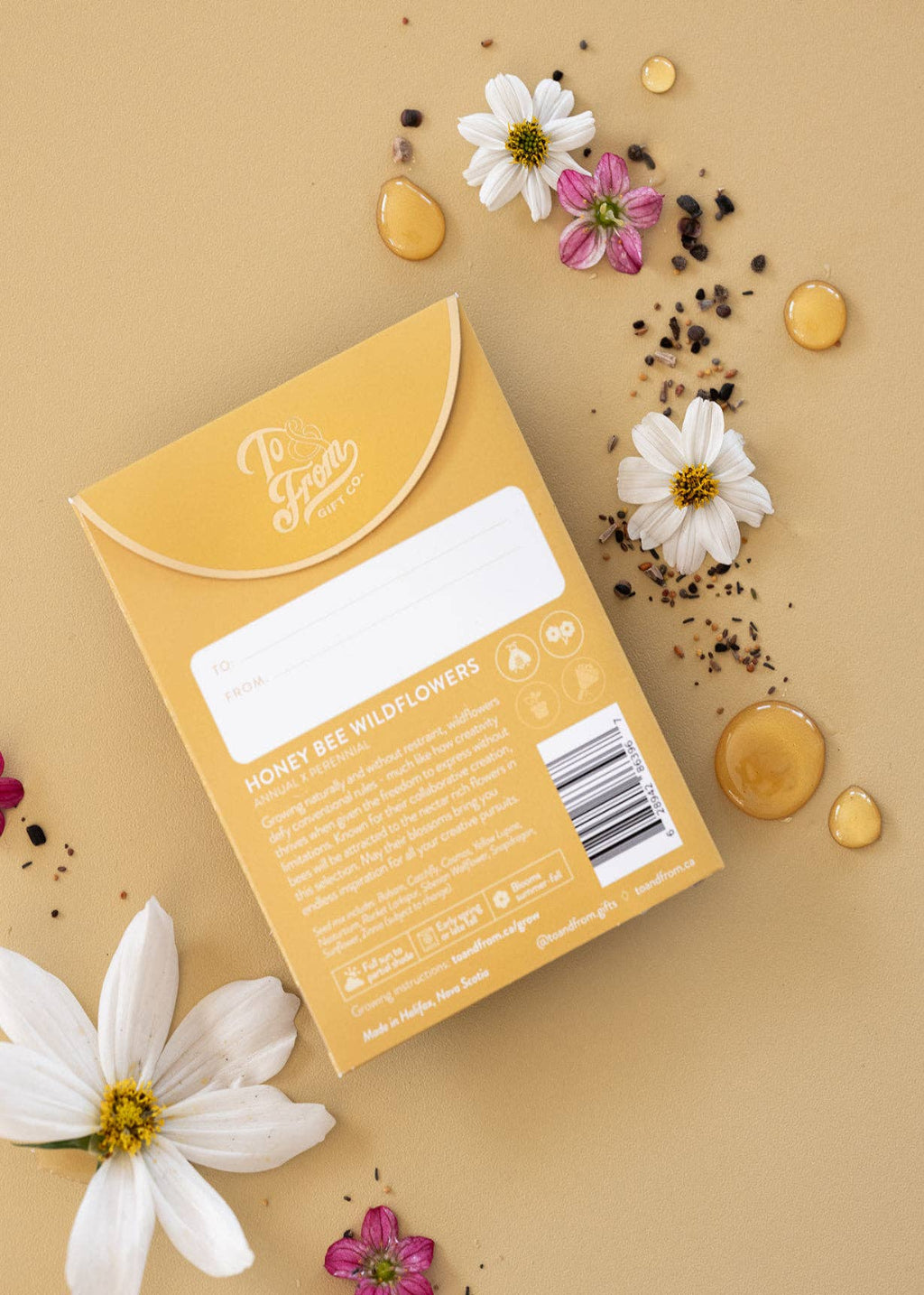 Honey Bee Wildflowers Seed Packet