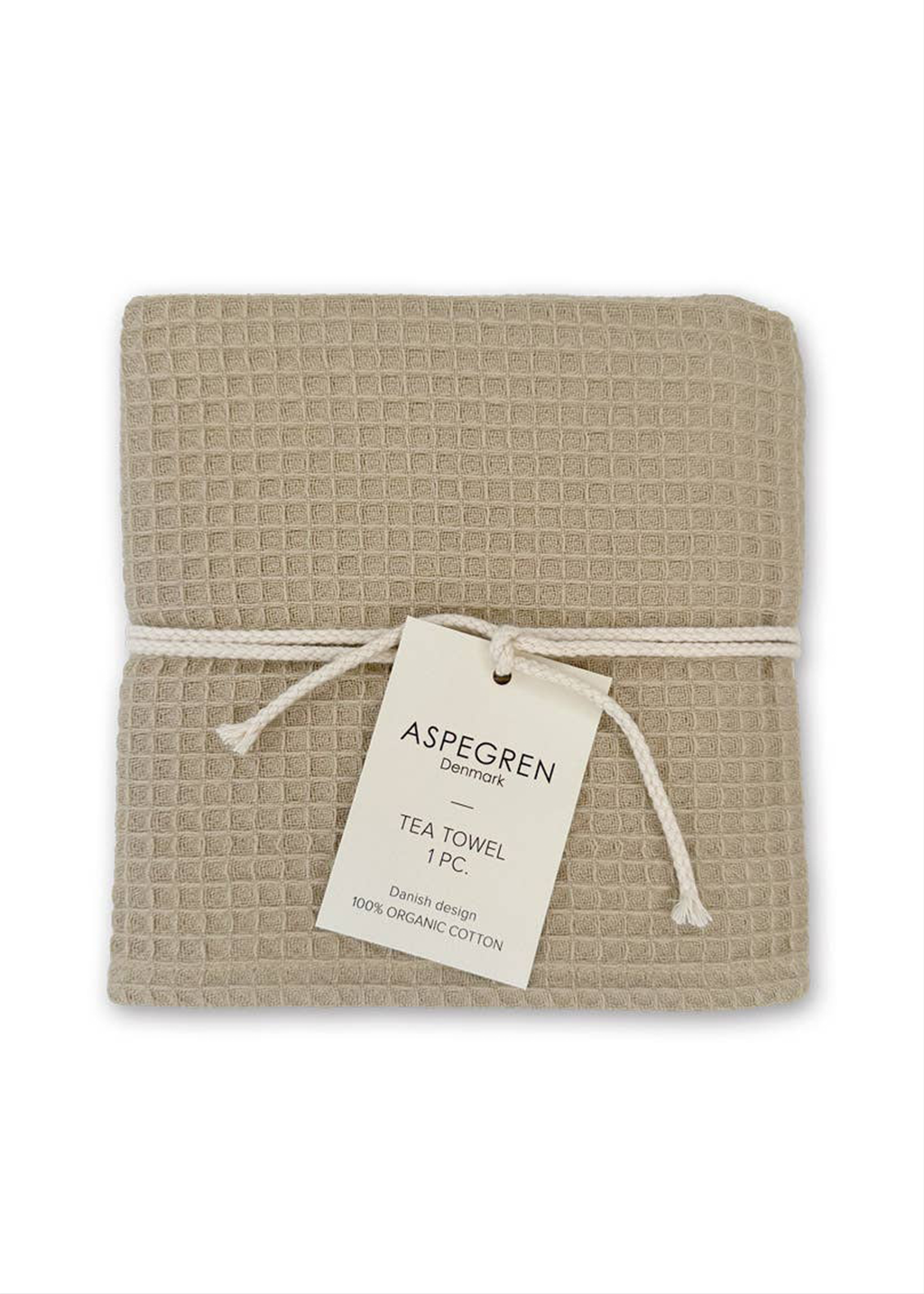 North Tea Towel | Khaki