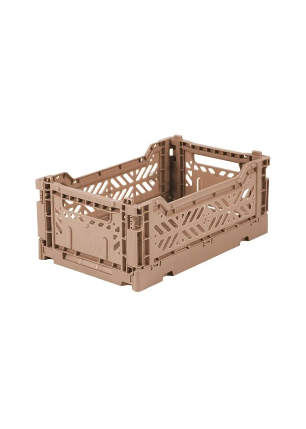 Mini Foldable Crate | Warm Beige