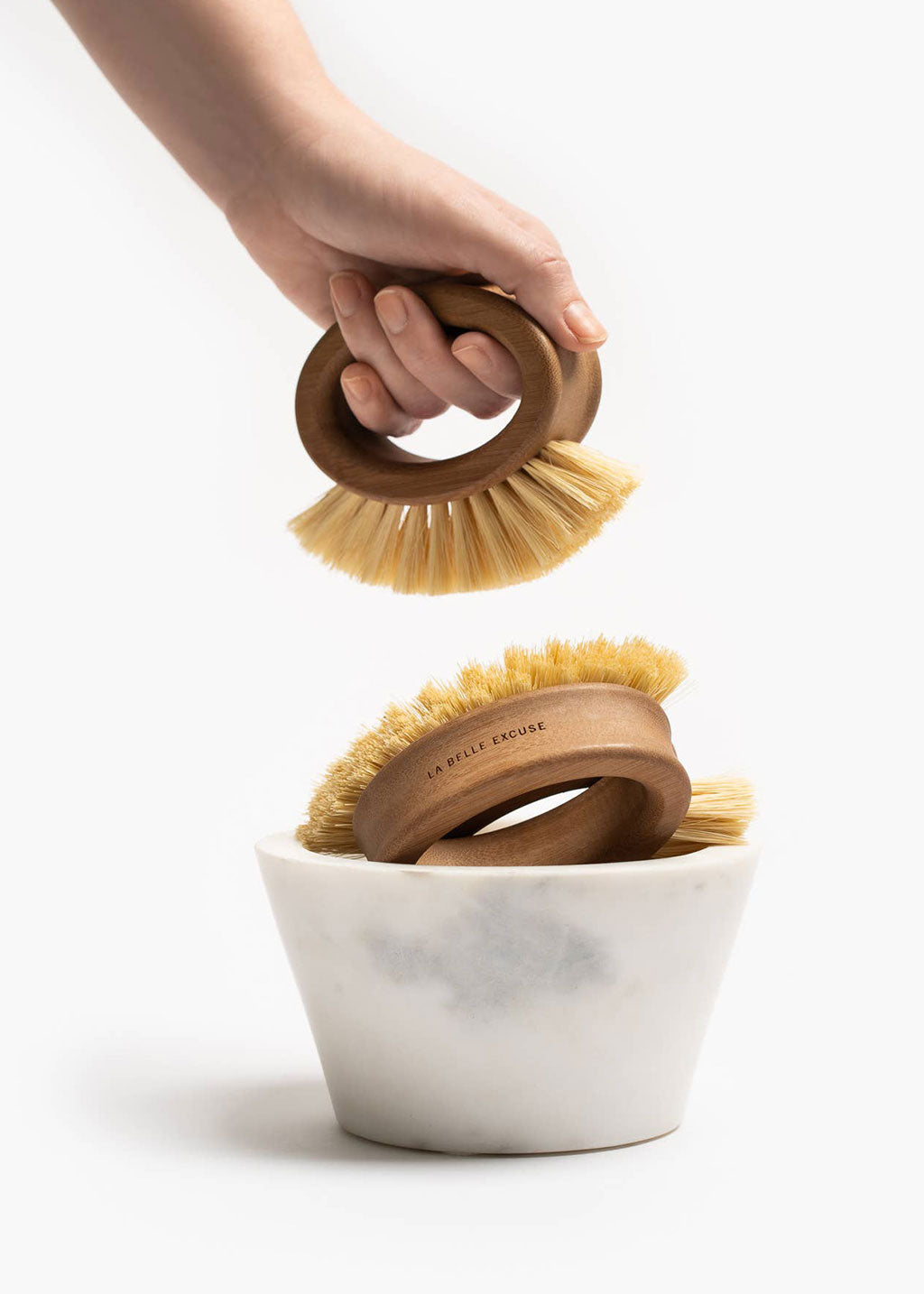 Hand & Nail Bamboo Scrub Brush