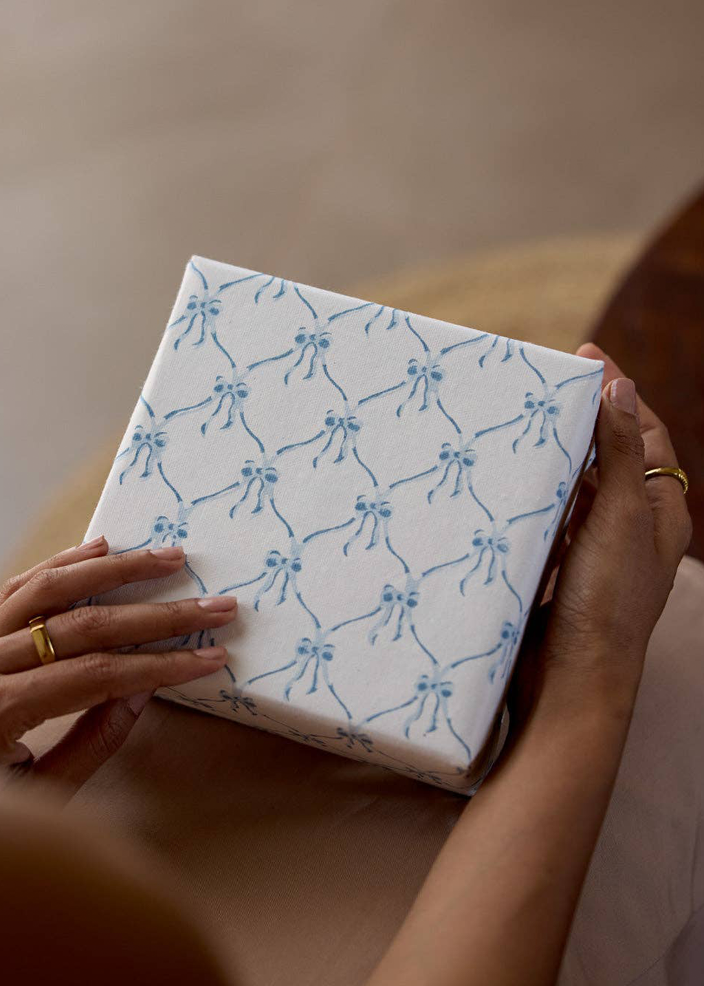 Block Printed Wrapping Paper
