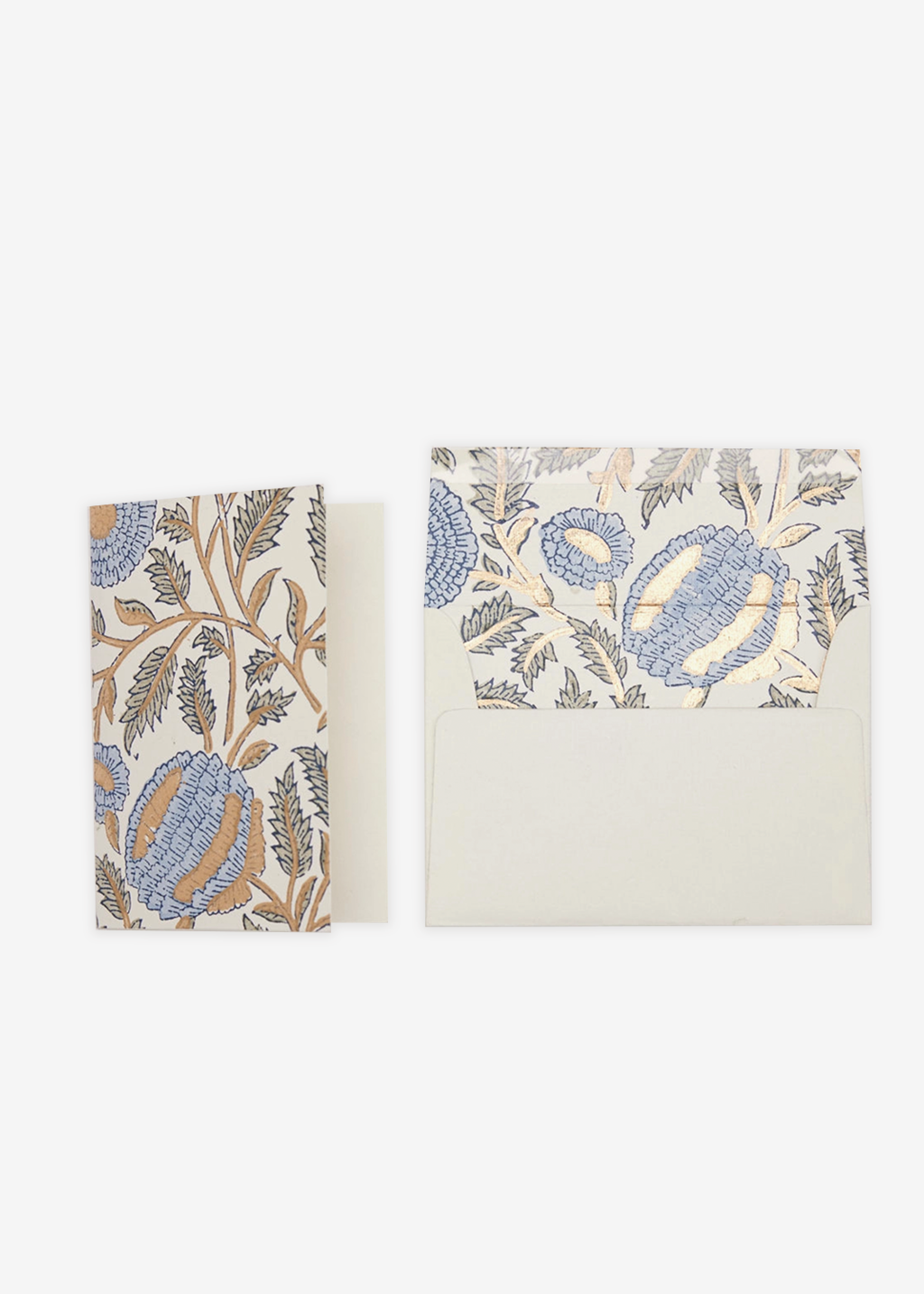 Block Printed Card