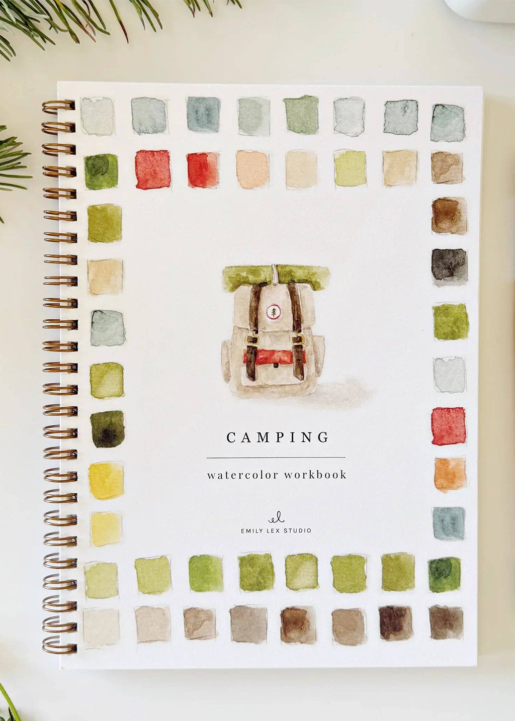 Watercolor Workbook | Camping