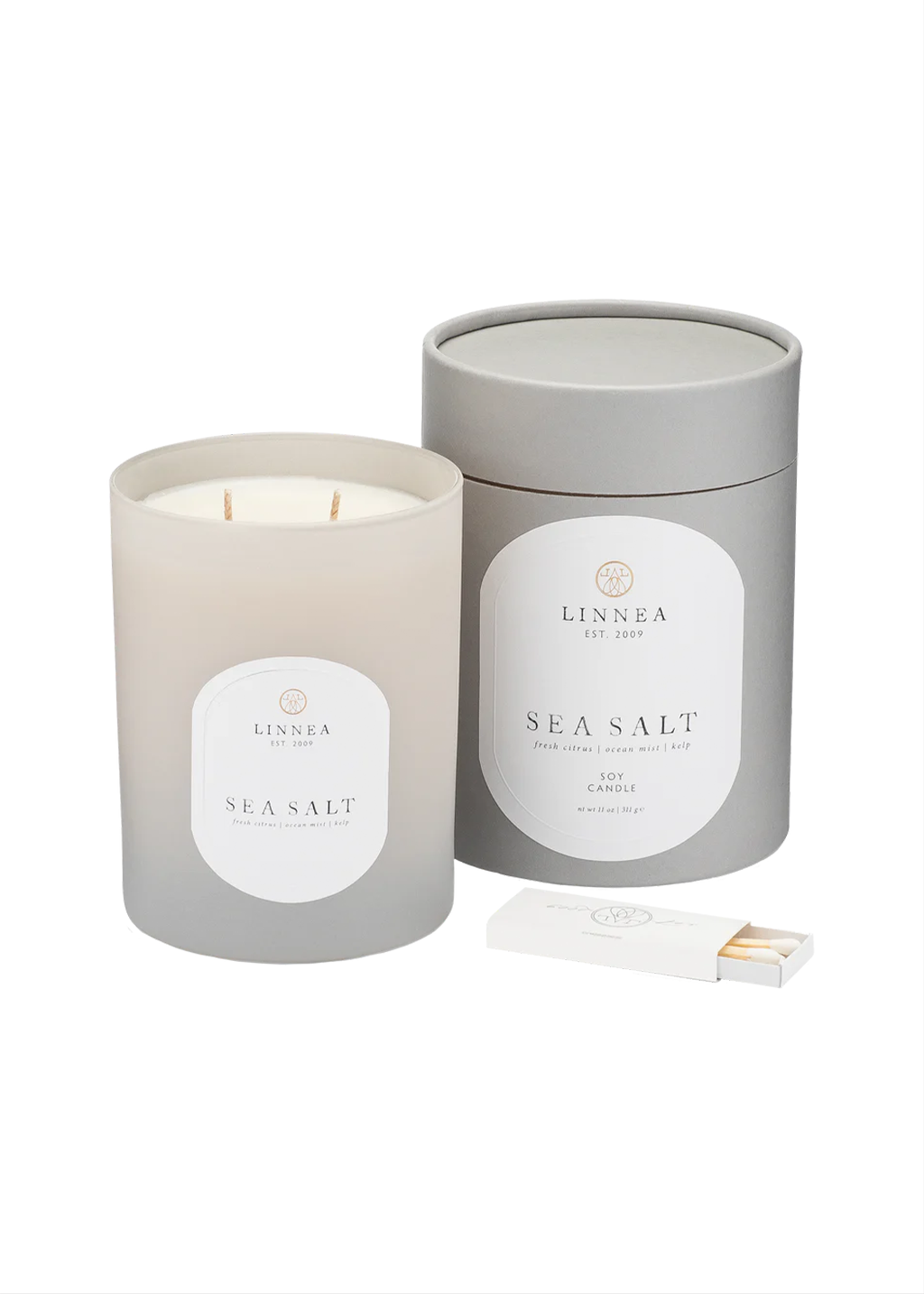 Sea Salt Large Candle
