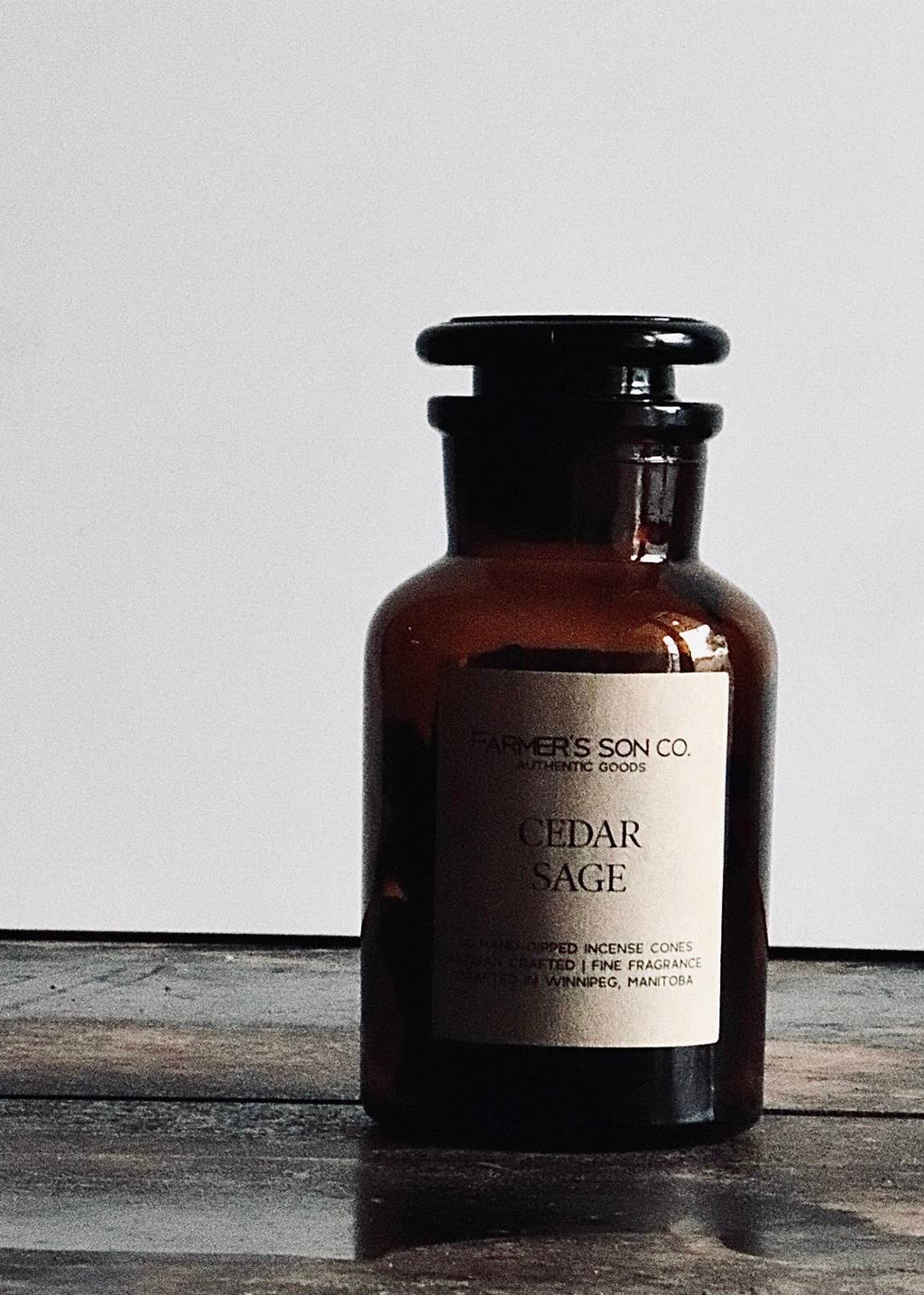 Cedar + Sage Incense Cones
