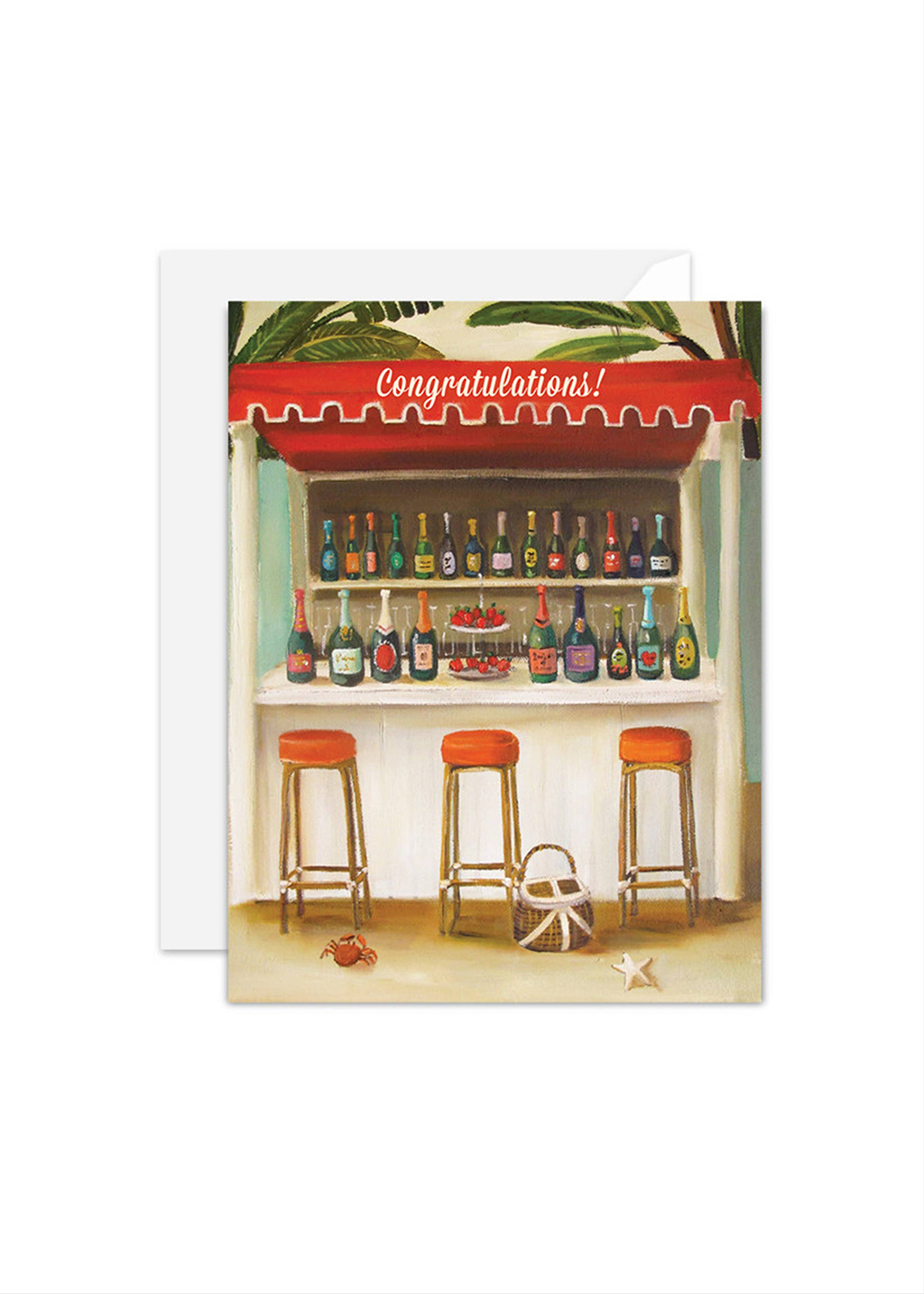 Champagne Shack Card