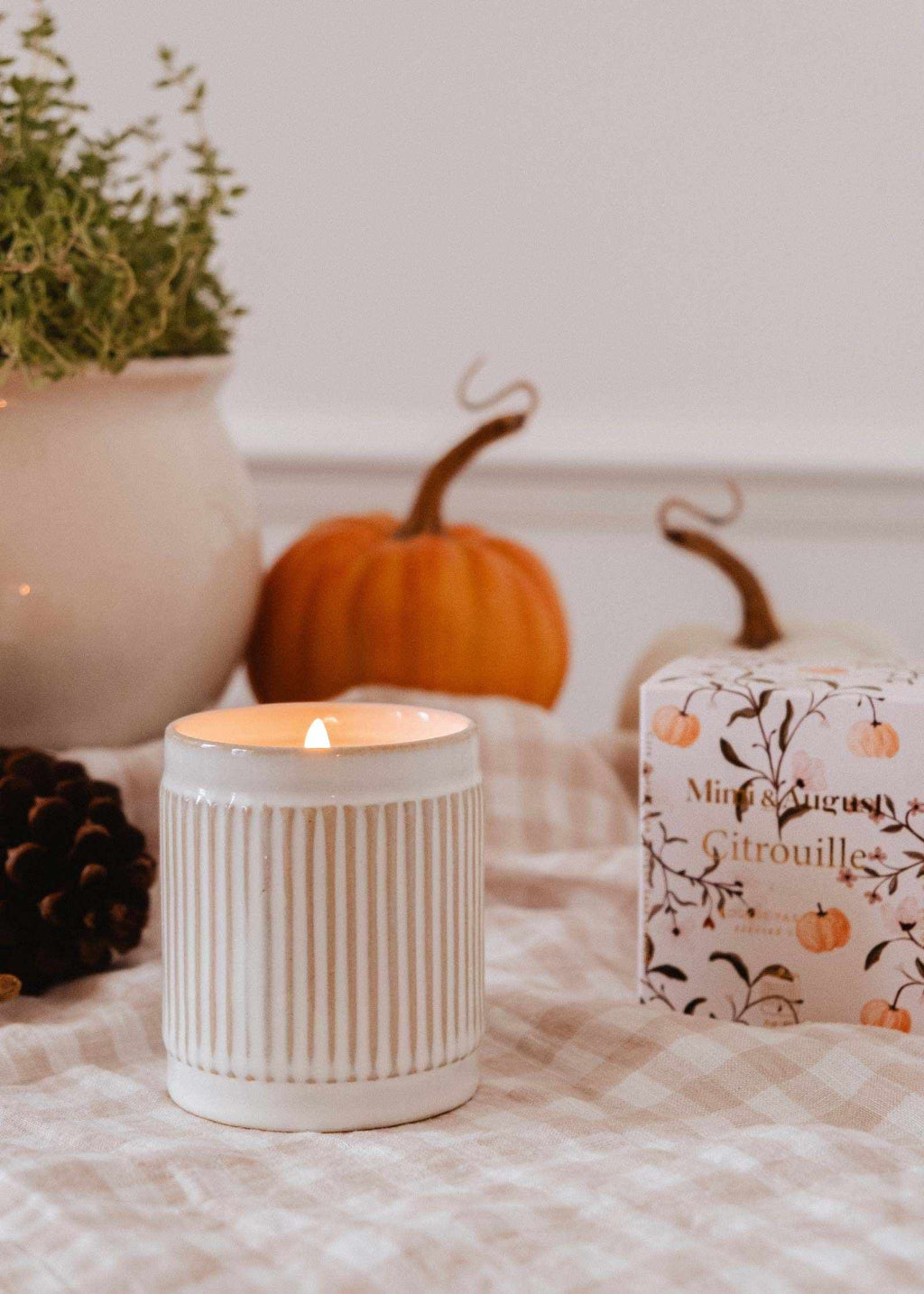 Reusable Candle | Citrouille 8oz
