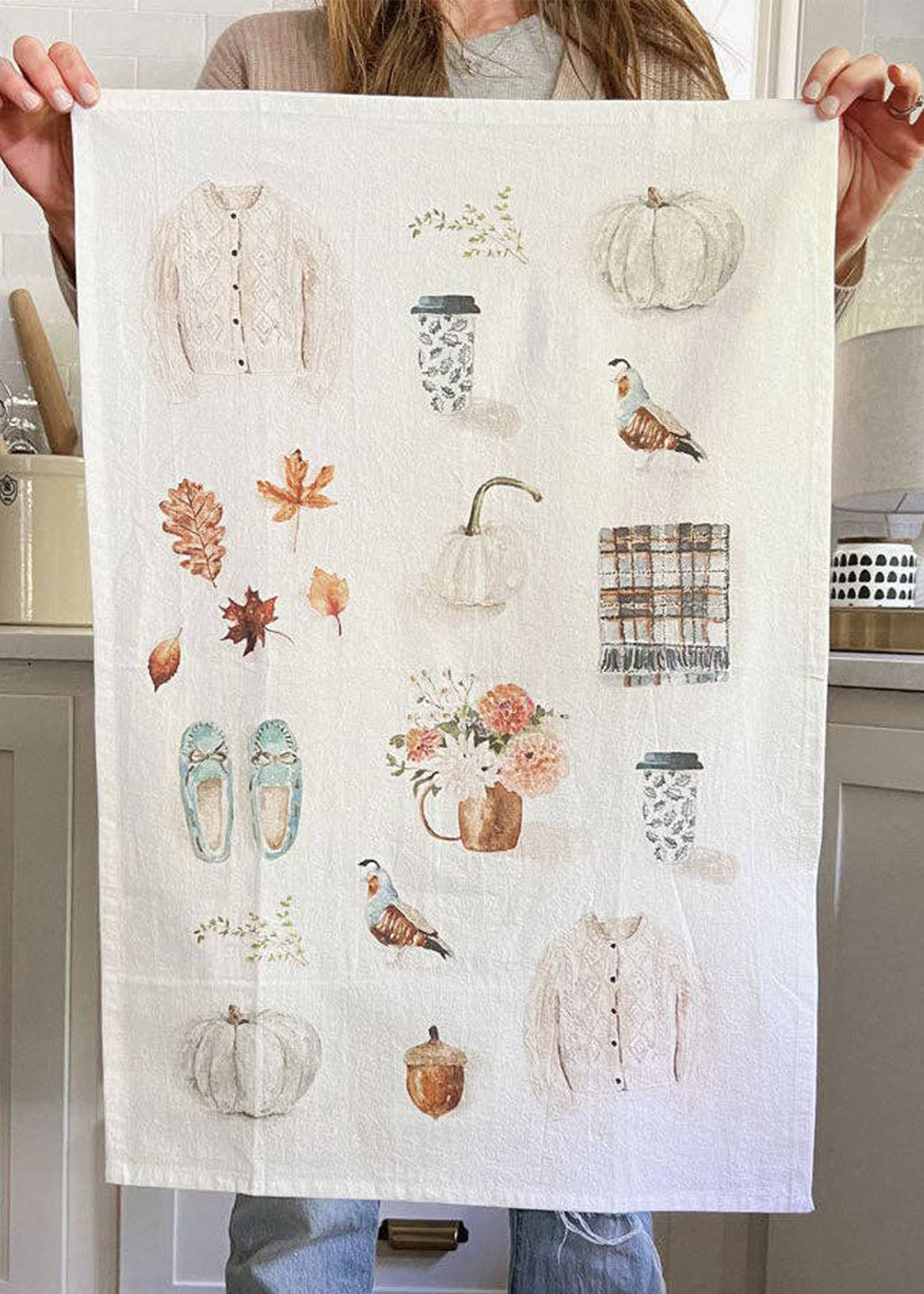 Autumn Tea Towel