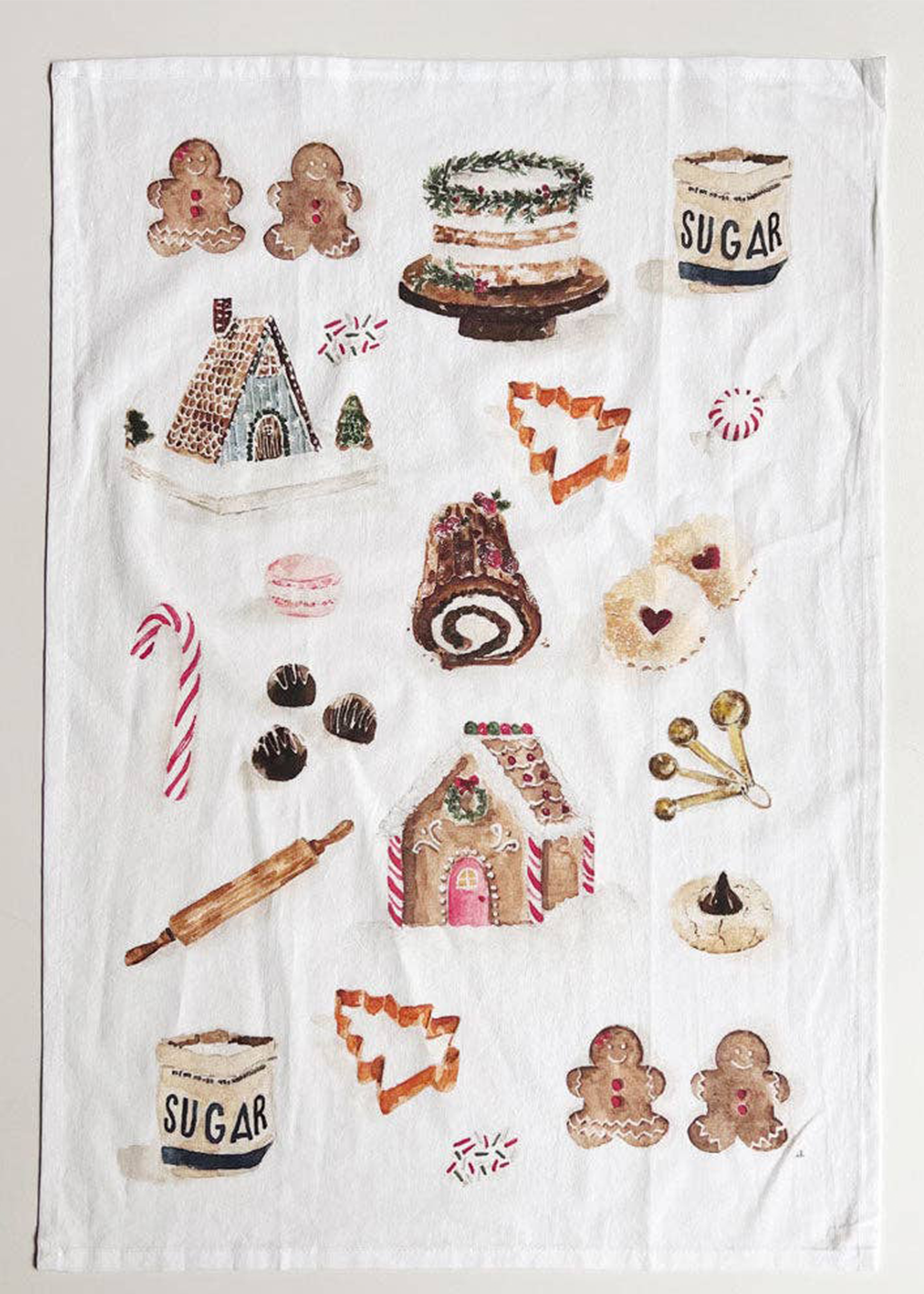 Christmas Sweets Tea Towel