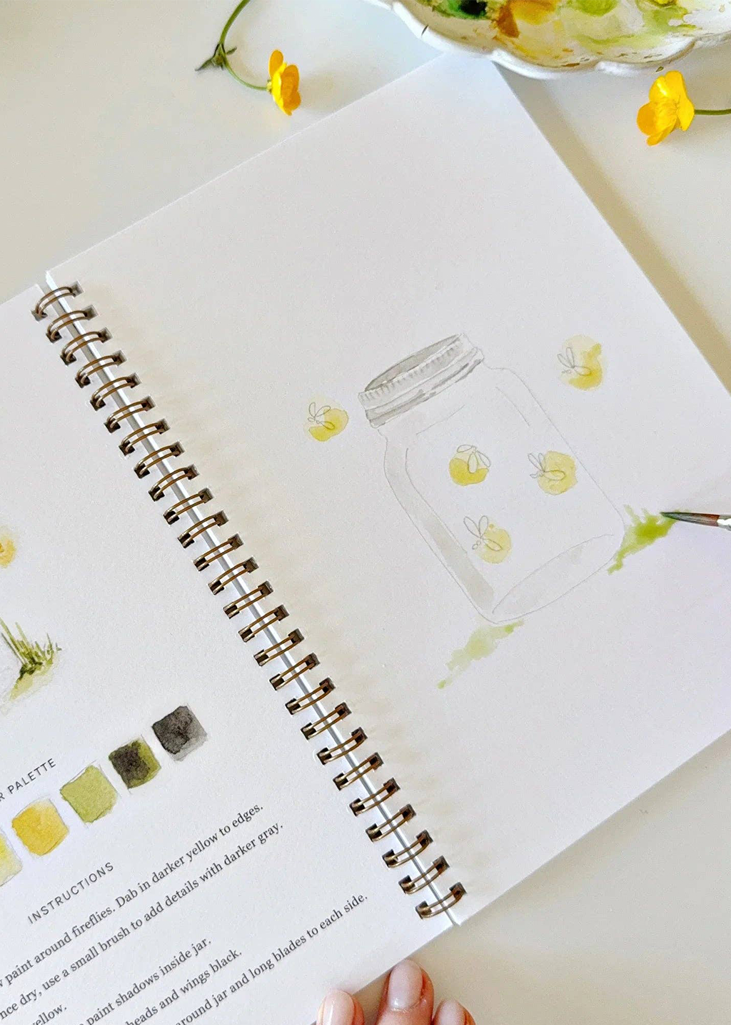Watercolor Workbook | Camping