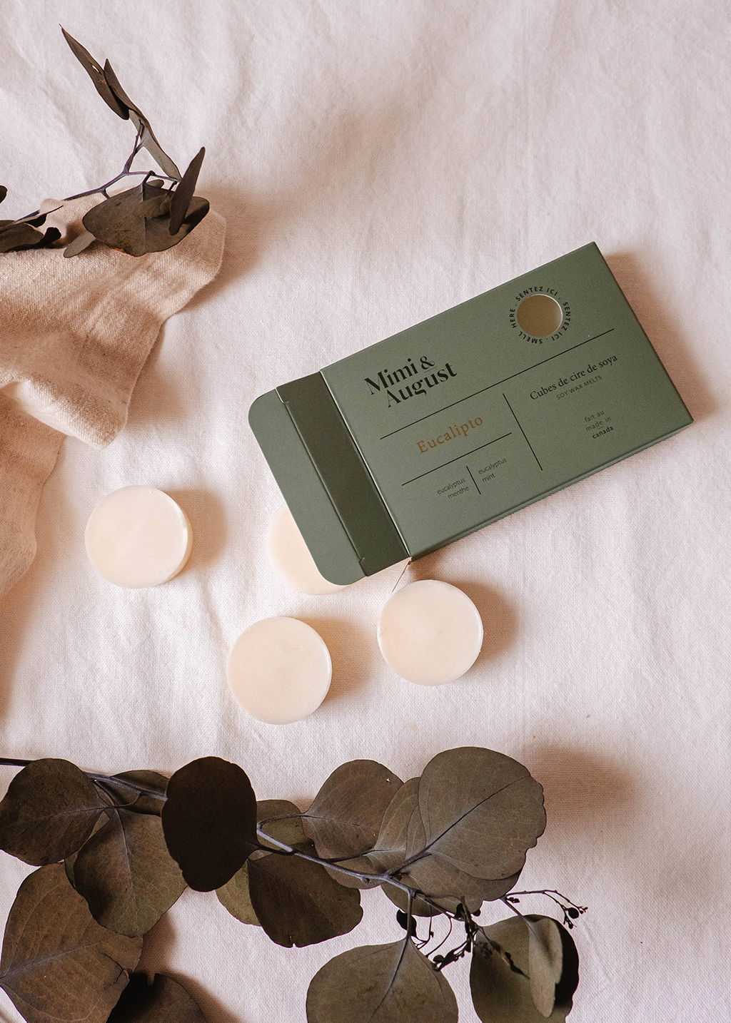 Soy Wax Melts Eucalipto