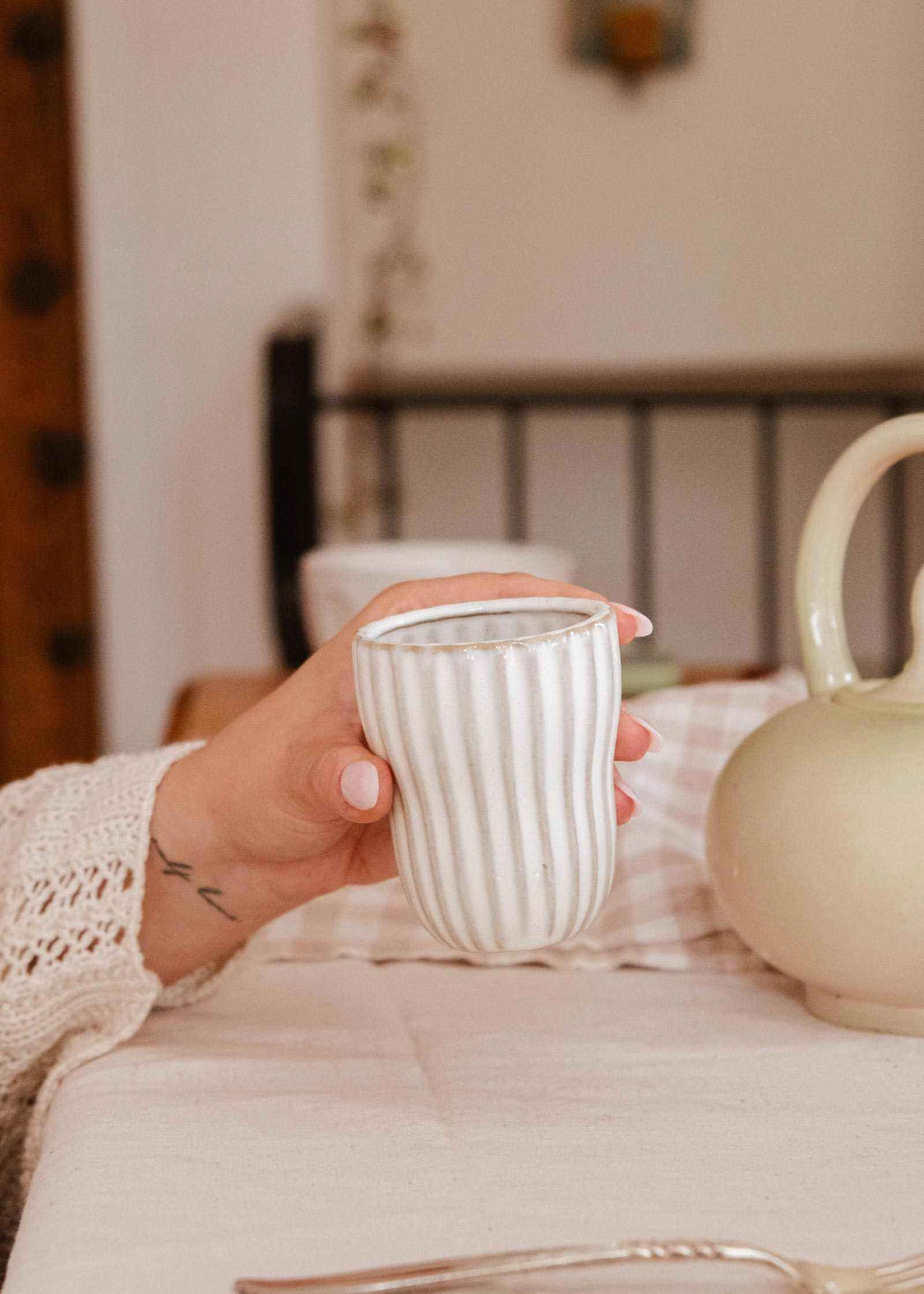 The Ribbed Espresso Cup